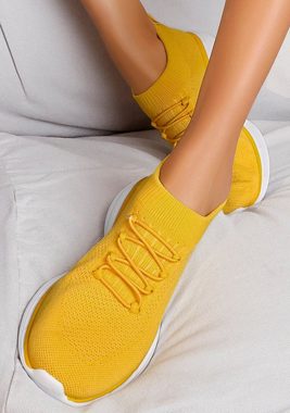 LASCANA Sneaker Slipper, Halbschuh, ultraleicht und bequem zum Reinschlüpfen VEGAN