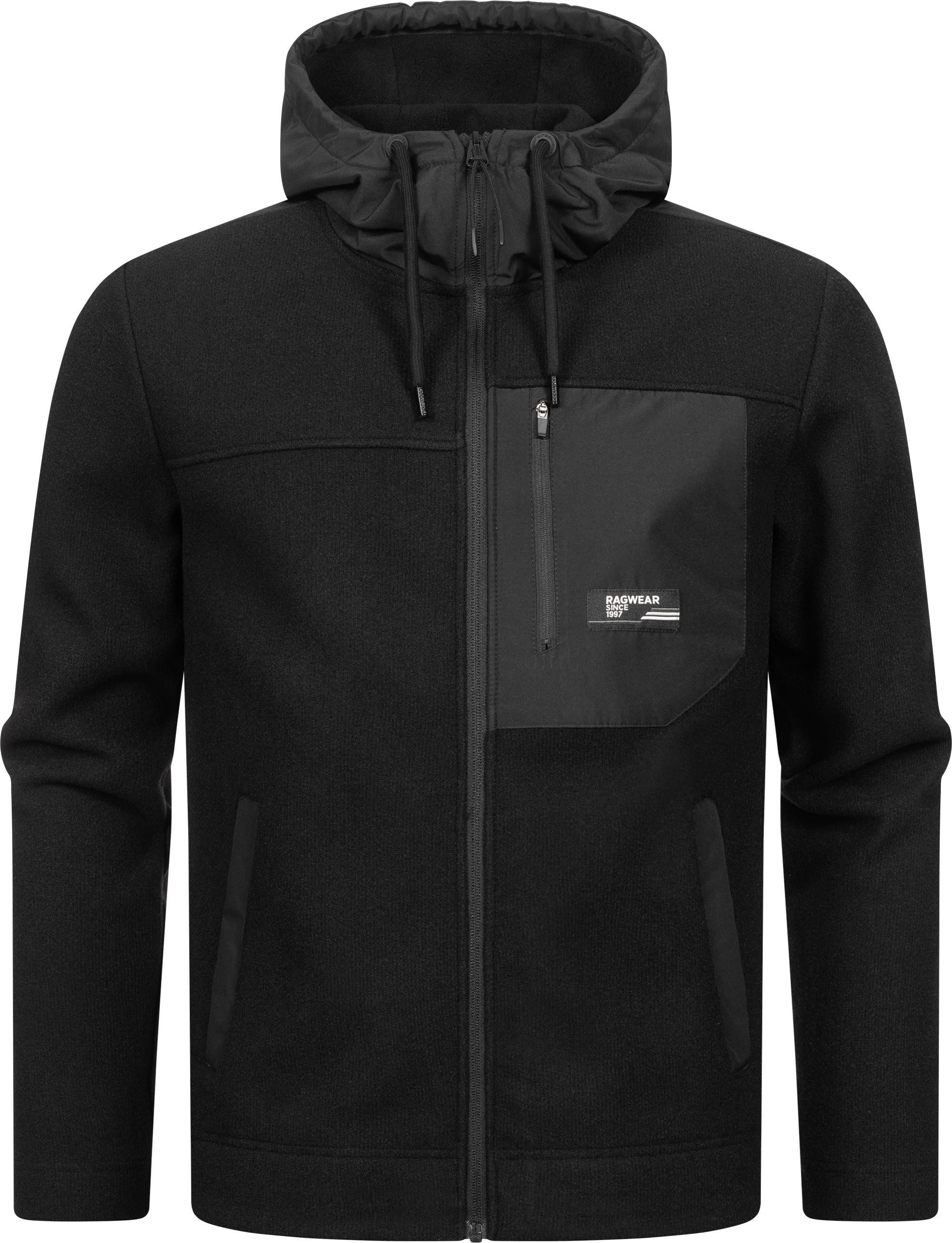 Ragwear Fleecejacke Brodney Stylische Herren Übergangsjacke mit Brusttasche günstig online kaufen