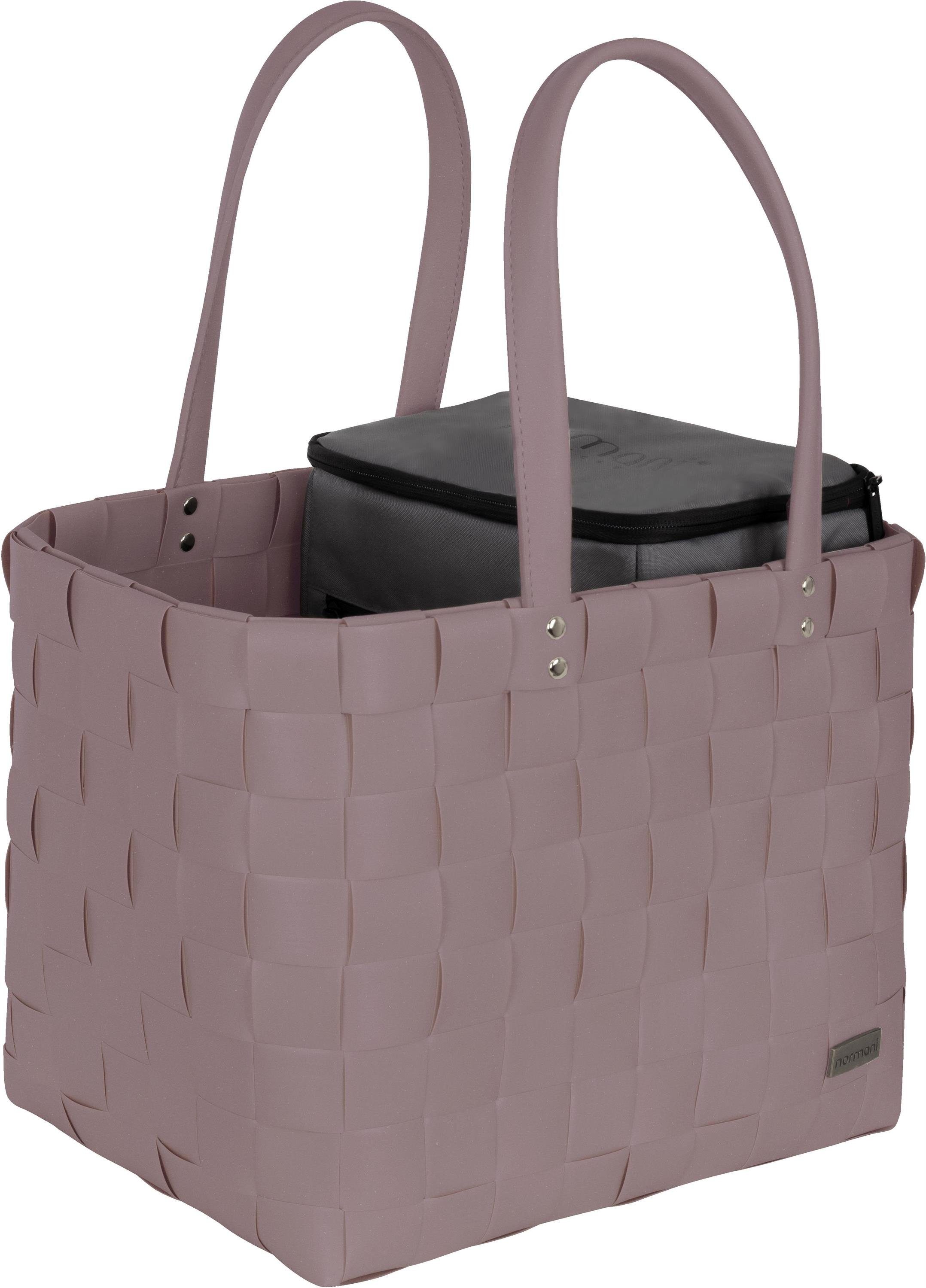 normani Einkaufskorb Einkaufstasche mit kleiner Kühltasche, 20 l, Einkaufstasche mit kleine Kühlbox