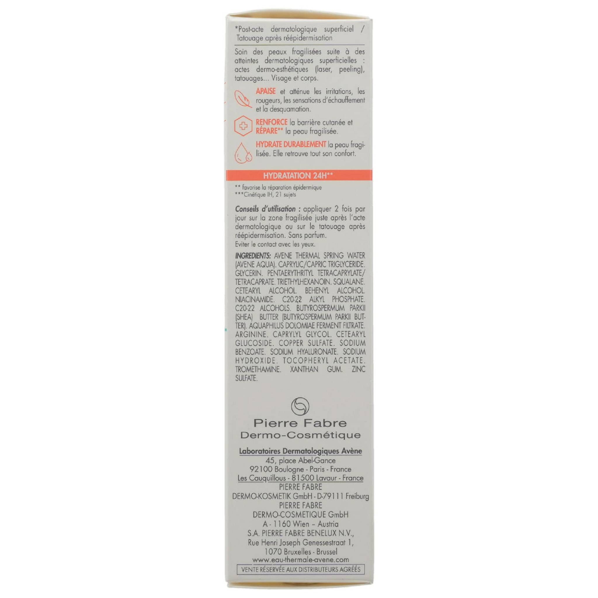 Avene Hautcreme AVENE Cicalfate+ Akutpflege-Emul.post-acte/-tattoo 40ml PZN 16924769
