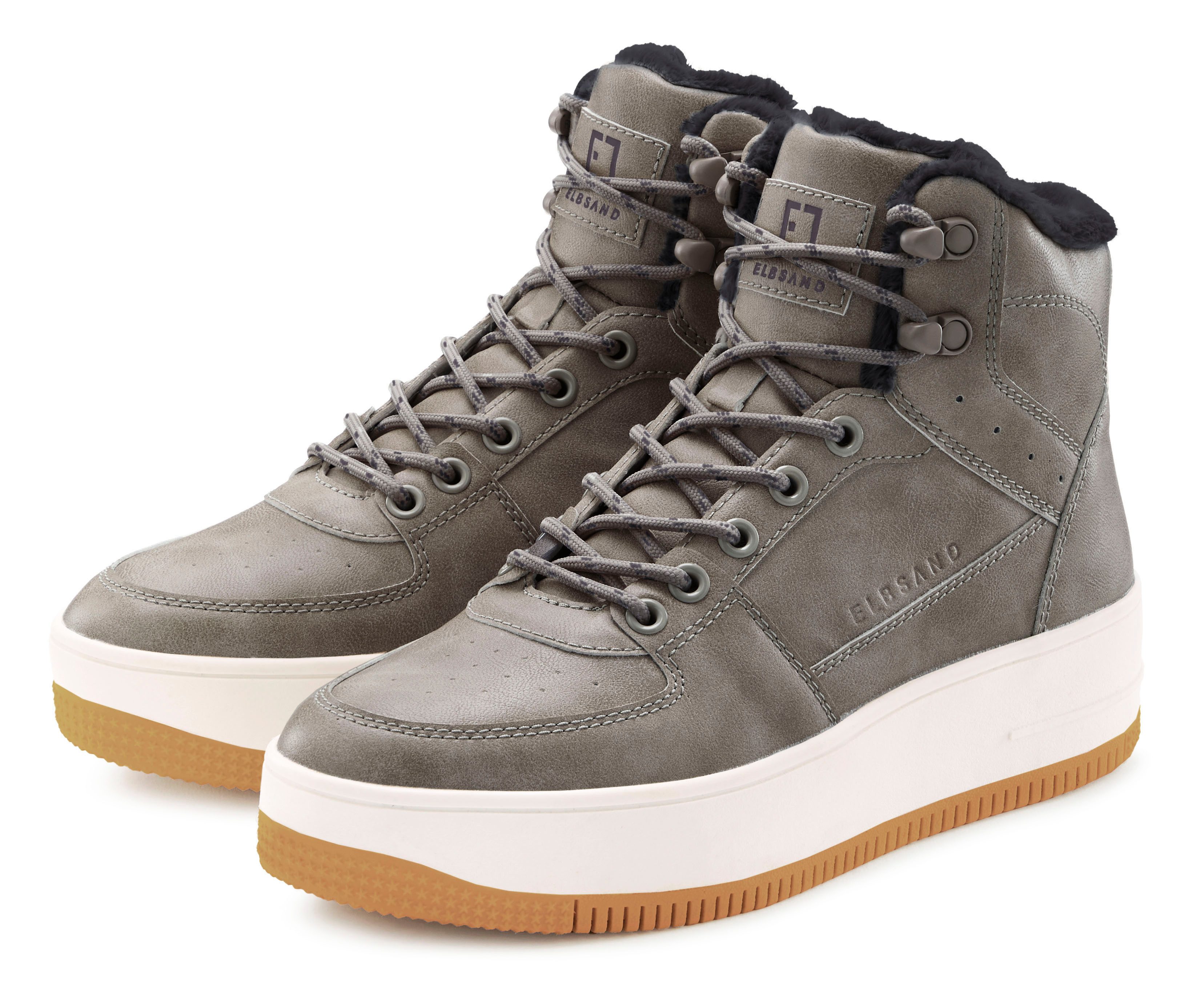 Elbsand Sneaker mit kuscheligem Warmfutter, Freizeitschuh, günstig online kaufen