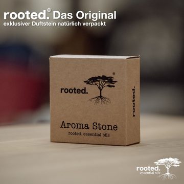 rooted. Duftlampe rooted.®, Das Original, Design Duftstein