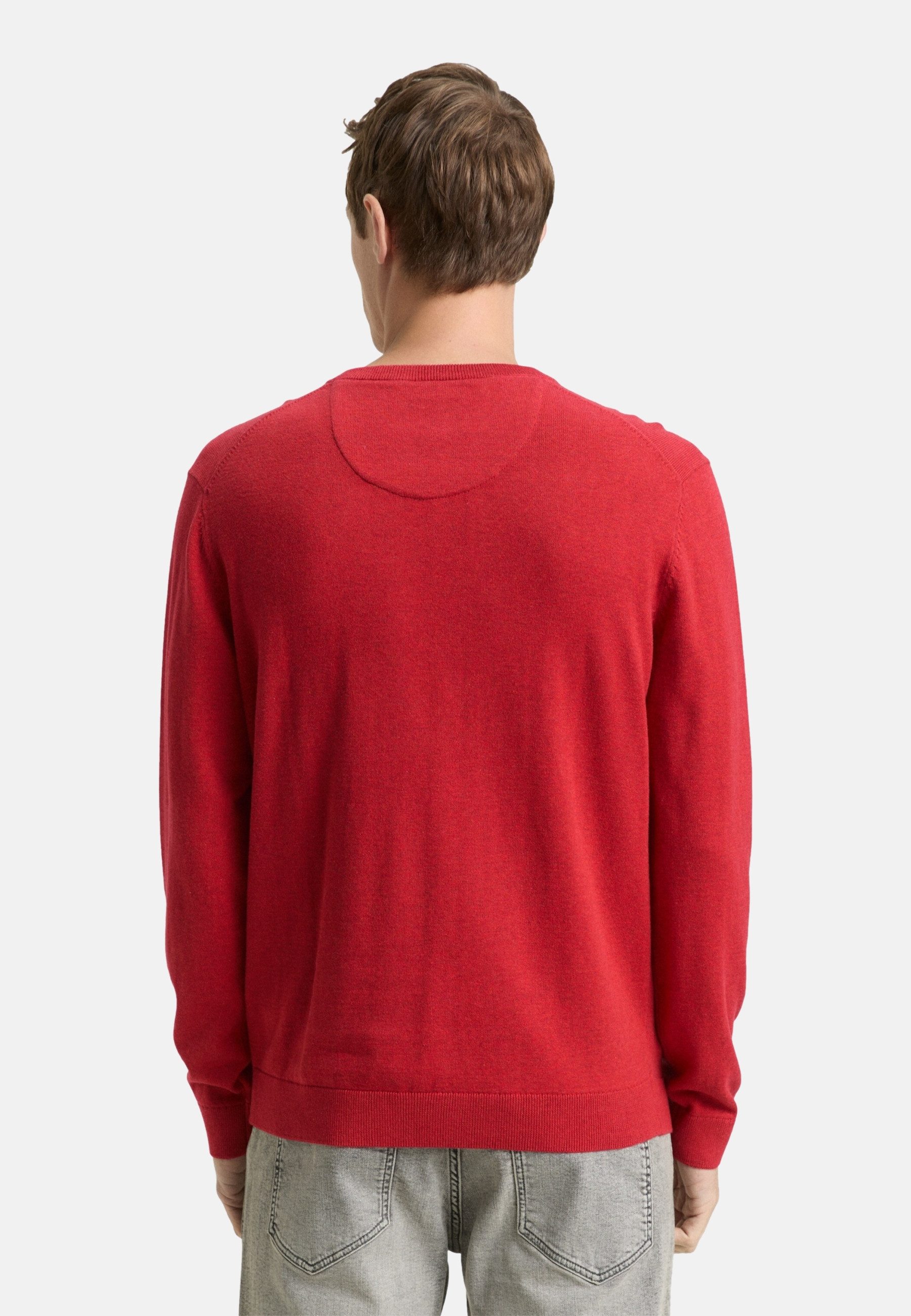 TOM TAILOR Strickpullover Pullover Strickpullover V-Neck (1-tlg)
