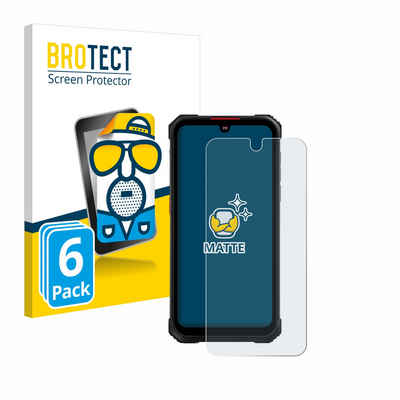 BROTECT Schutzfolie für Hotwav Cyber 9 Pro, Displayschutzfolie, 6 Stück, Folie matt entspiegelt