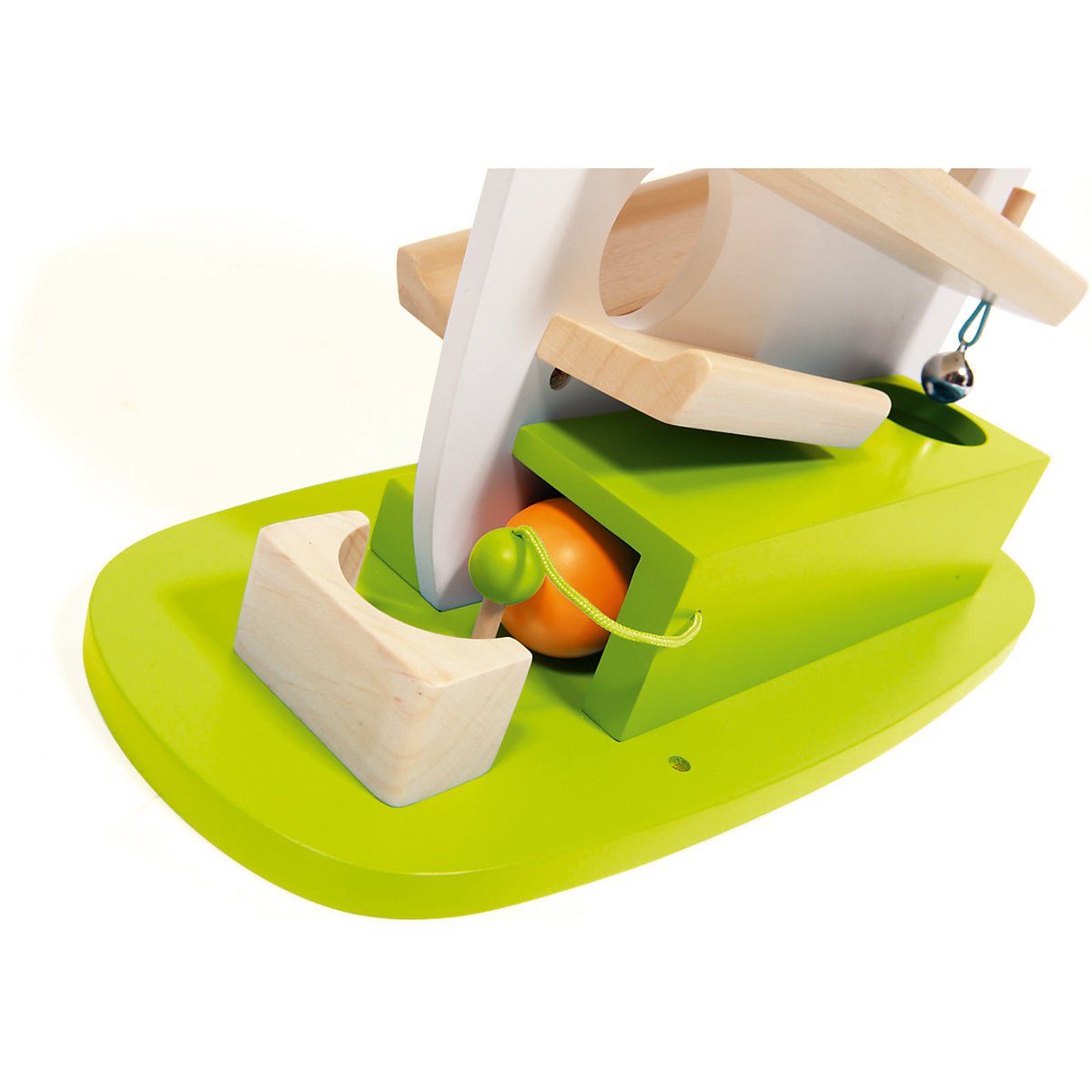 SCRATCH Kugelbahn Scratch Kuh Marie Kugelbahn mit 3 Kugeln Holzspielzeug Mu günstig online kaufen