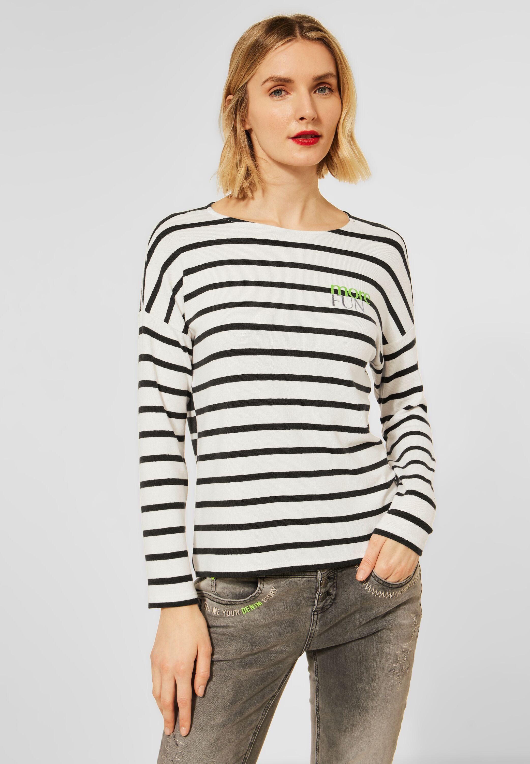 STREET ONE Langarmshirt günstig online kaufen