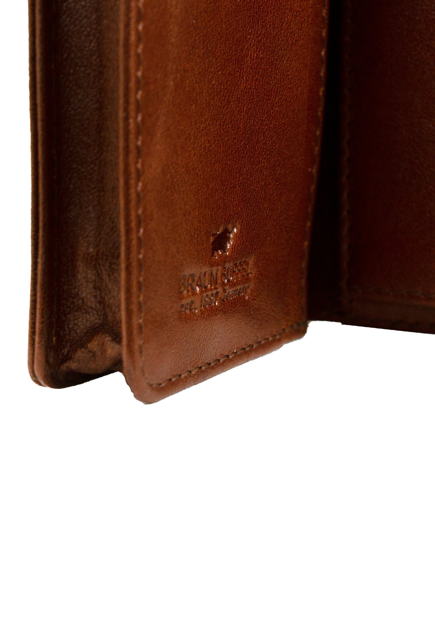 Braun Büffel Geldbörse mit COUNTRY Münzfach RFID Geldbörse S, palisandro