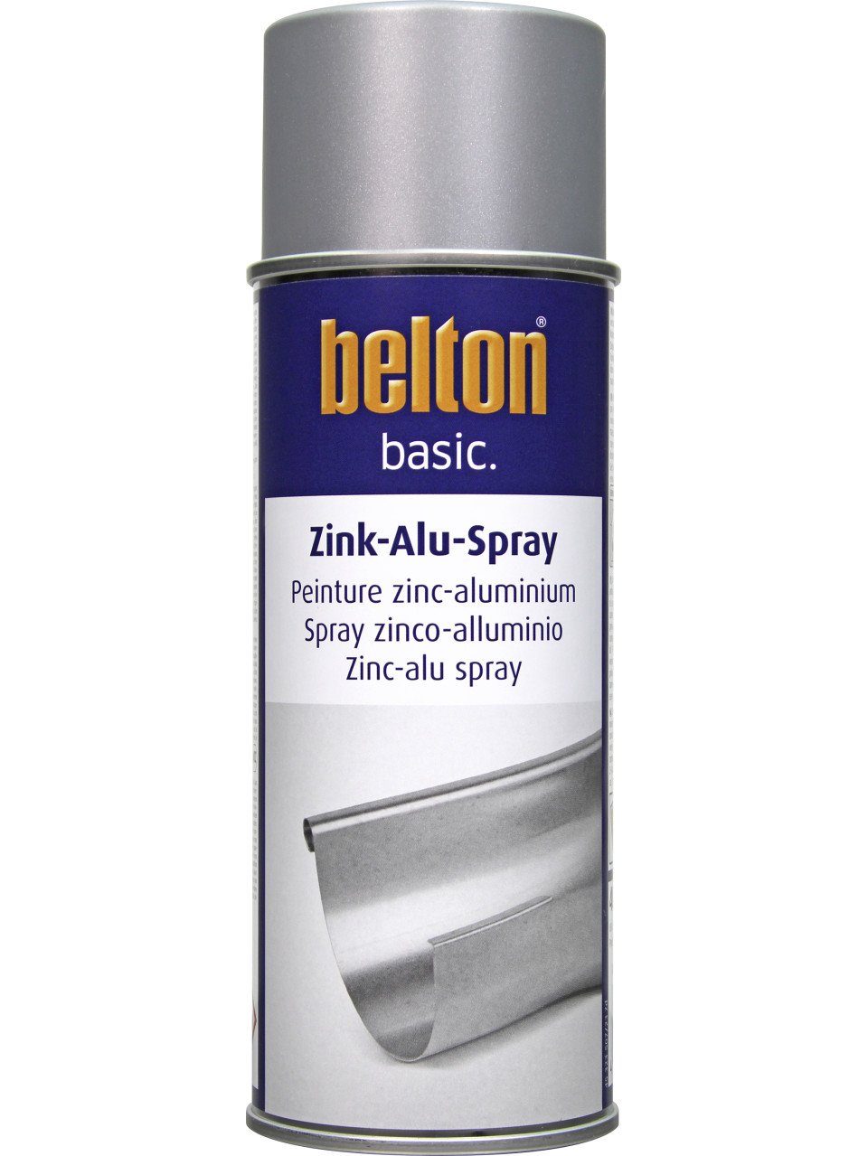 belton Sprühlack Belton basic Zink-Alu-Spray 400 silbergrau ml