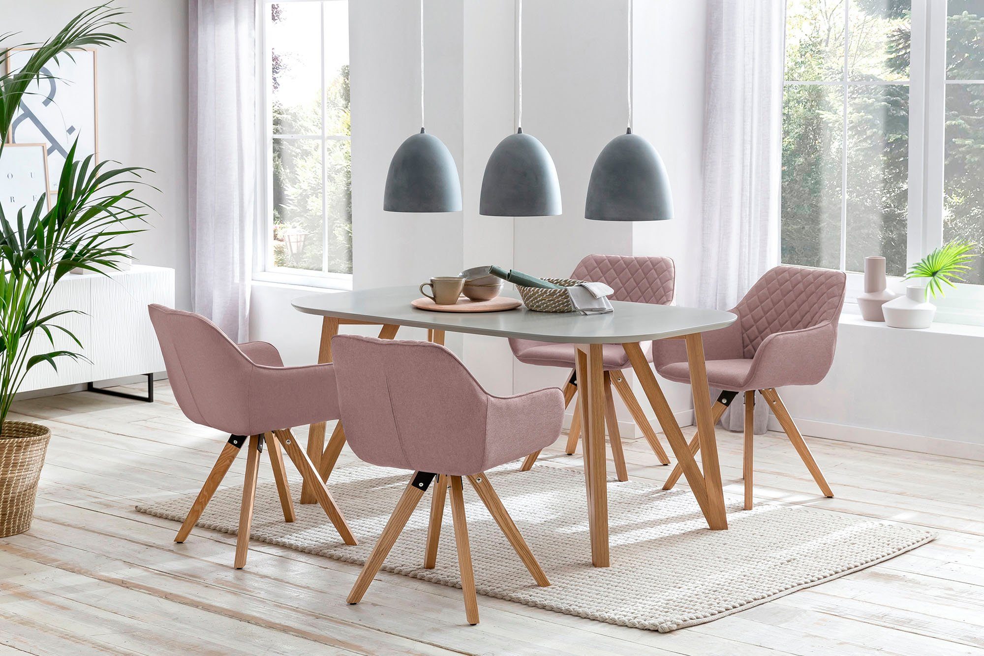 HELA Essgruppe »CLEO«, (Set, 5 tlg), bestehend aus einem Tisch ausziehbar und 4 Stühlen online kaufen | OTTO HELA Essgruppe »CLEO«, (Set, 5 tlg), bestehend aus einem Tisch ausziehbar und 4 Stühlen online kaufen | OTTO