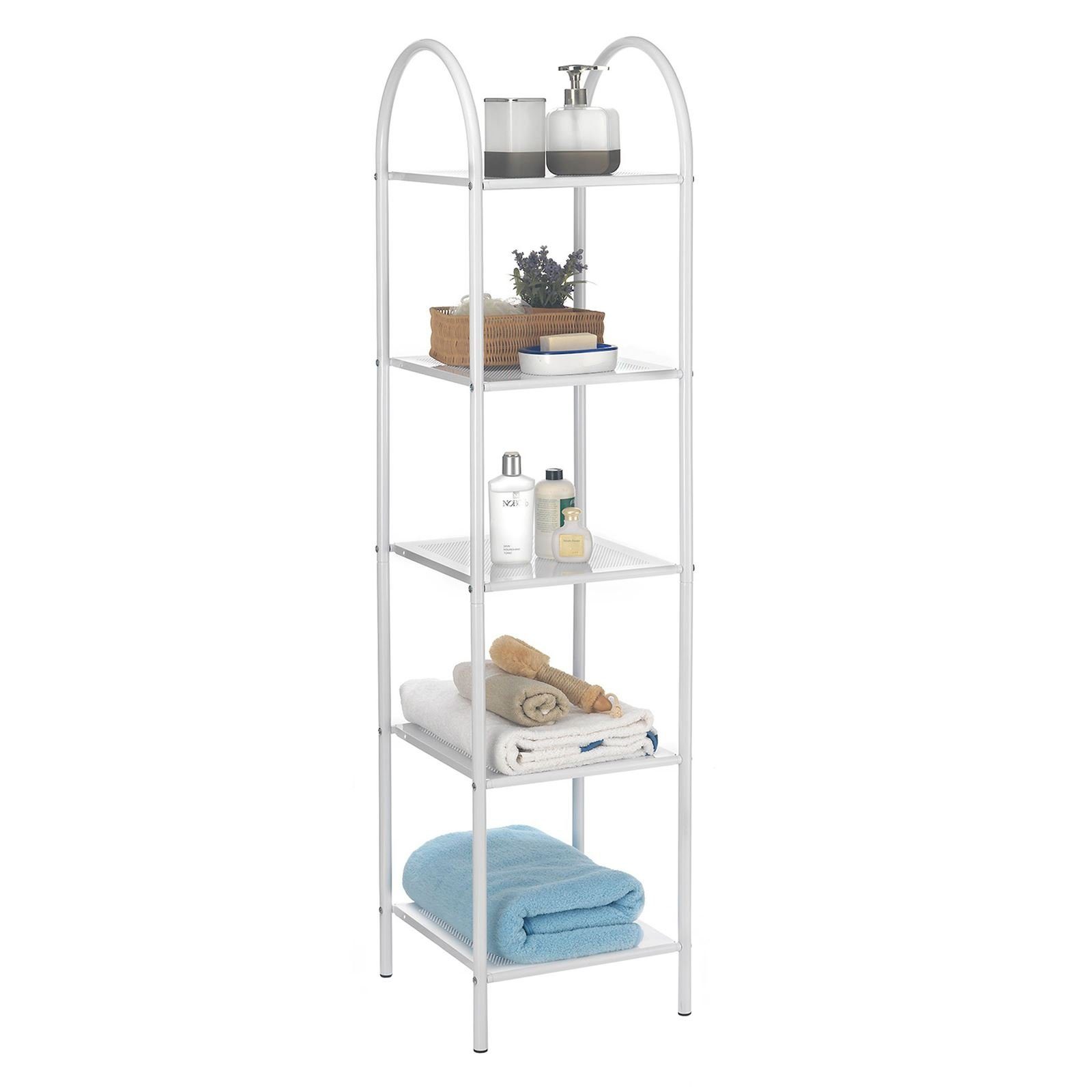 CARO-Möbel Standregal MADURAI, Badregal Badezimmerregal Handtuchregal günstig online kaufen