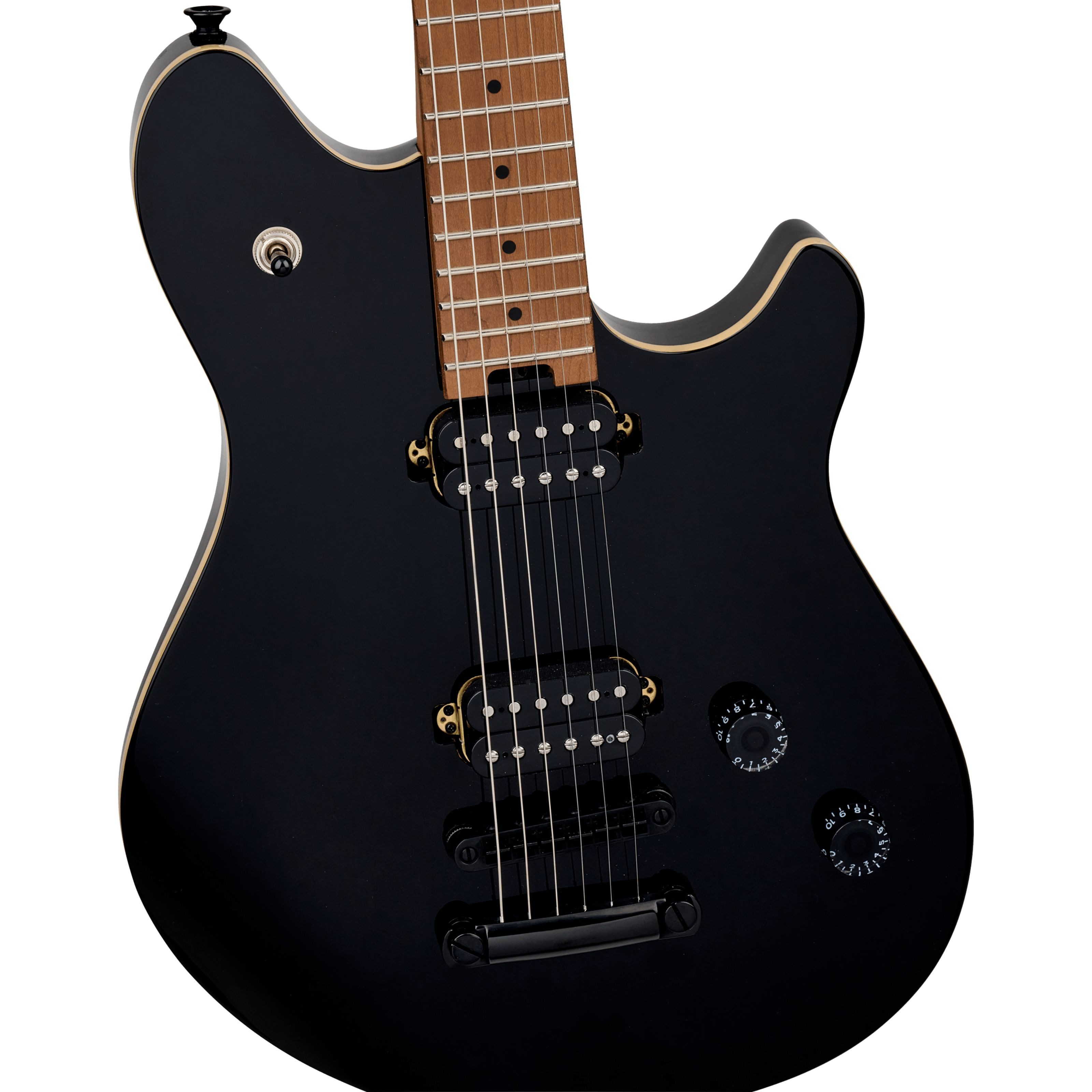 EVH E-Gitarre, E-Gitarren, Andere Modelle, Wolfgang Standard T.O.M. Gloss Black - E-Gitarre