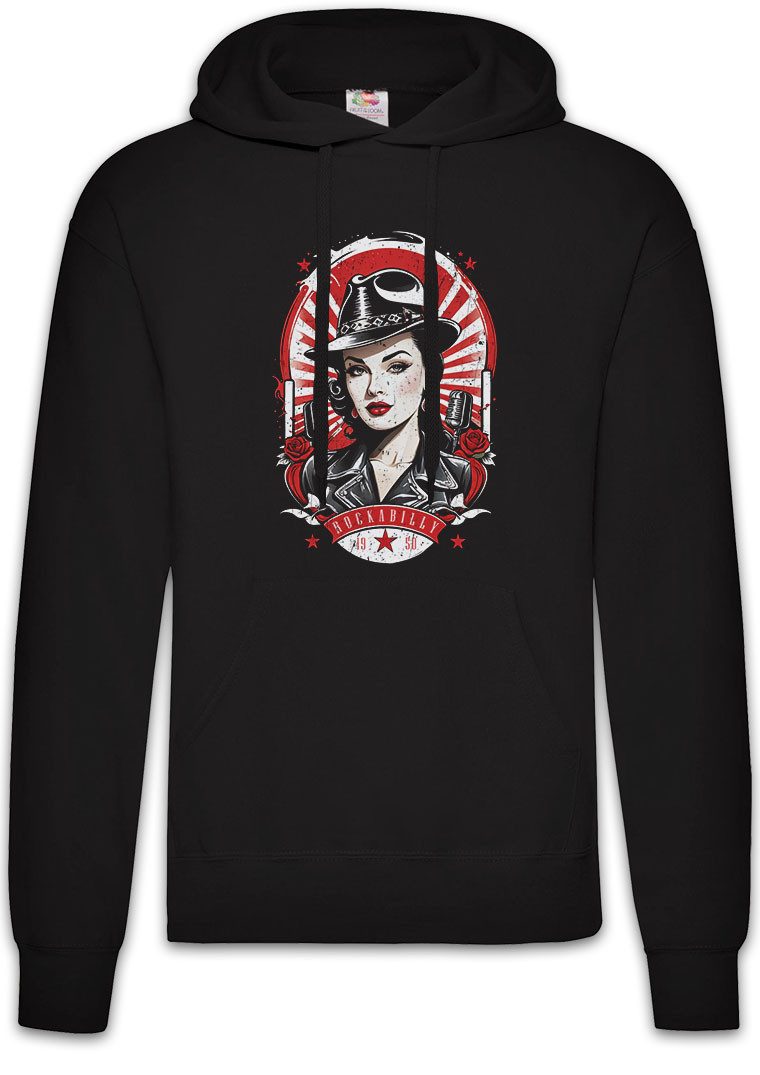 Hoodie Rockabella Beauty Herren Hoodie Tattoo Rockabilly Art Artist Fifties