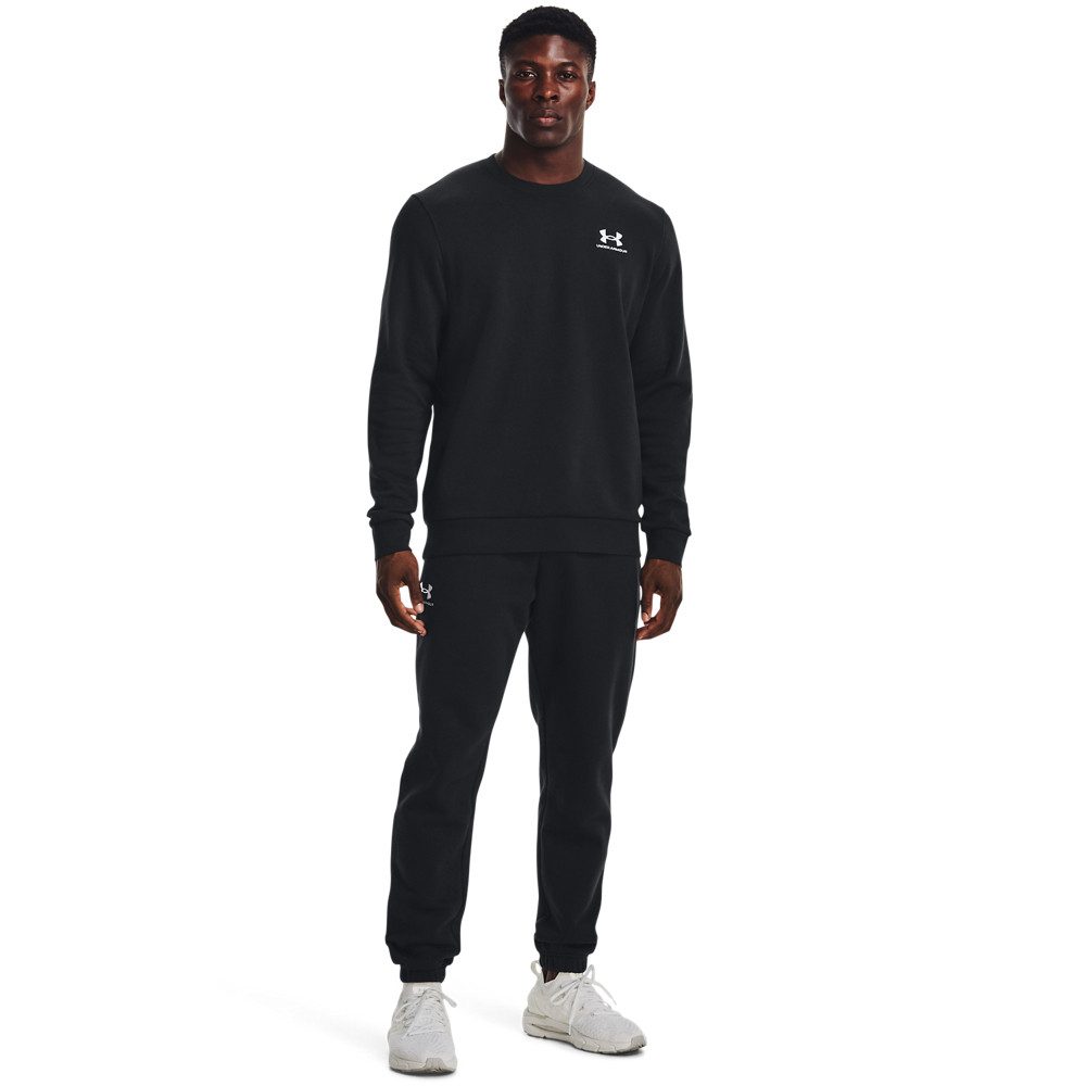 Under Armour® Sweatshirt UA ICON FLEECE CREW aus Baumwolle und Polyester, sportlicher Stil – Bild 4 von 5