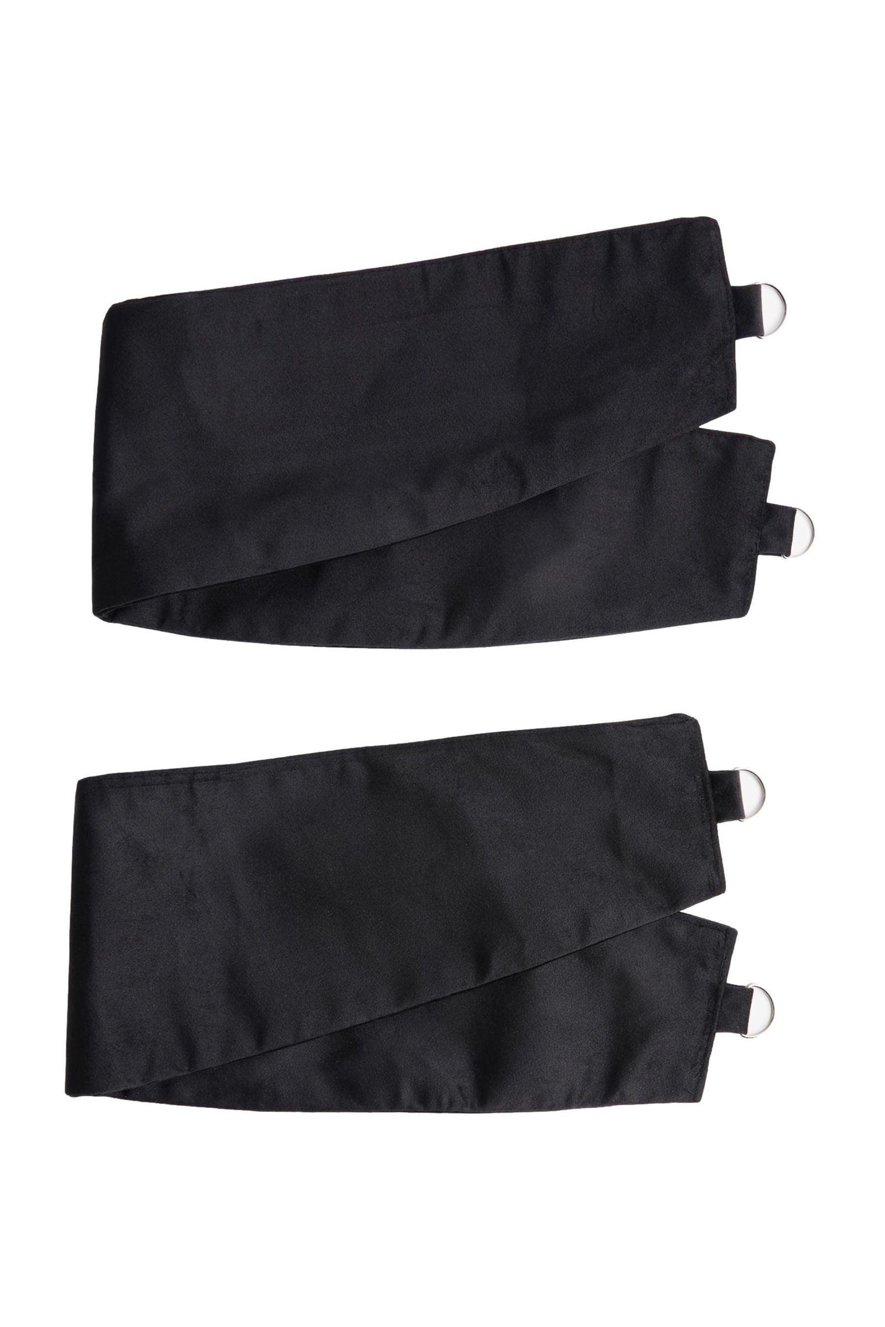 Raffhalter Set mit 2 Raffhaltern aus Mattsamt