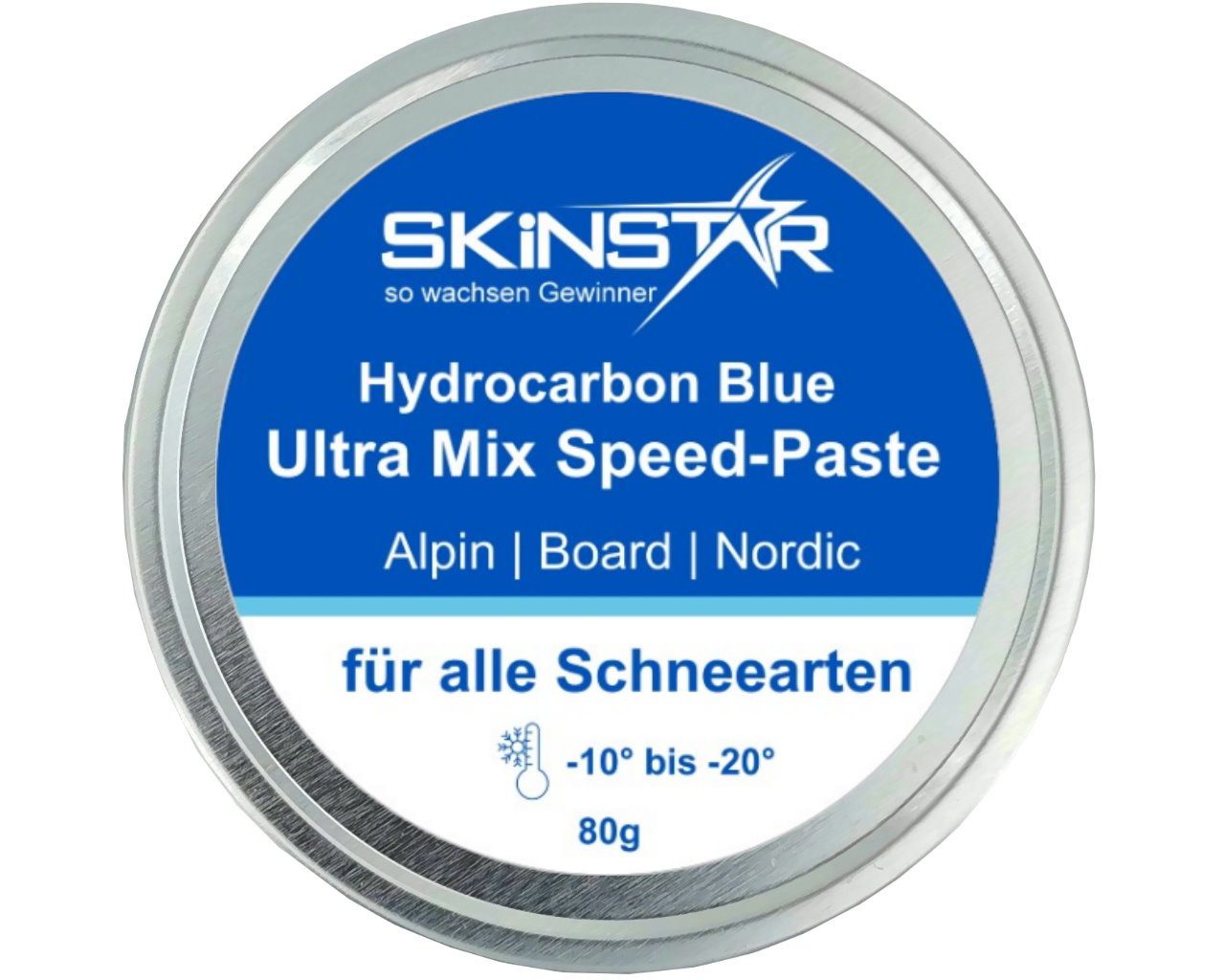 SkinStar Ski SkinStar Hydrocarbon Ultra Mix blue Speed-Paste Skiwax Skiwachs