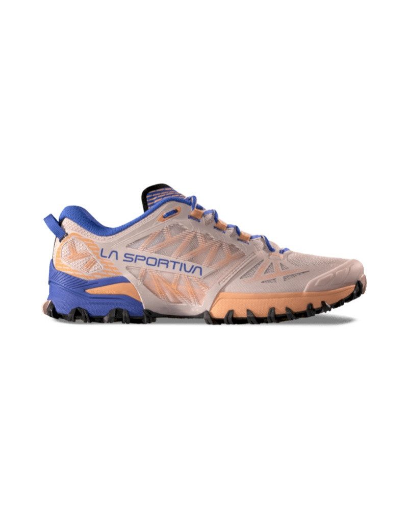 La Sportiva Trail-Laufschuhe Bushido III beige/blau Damen Wanderschuh