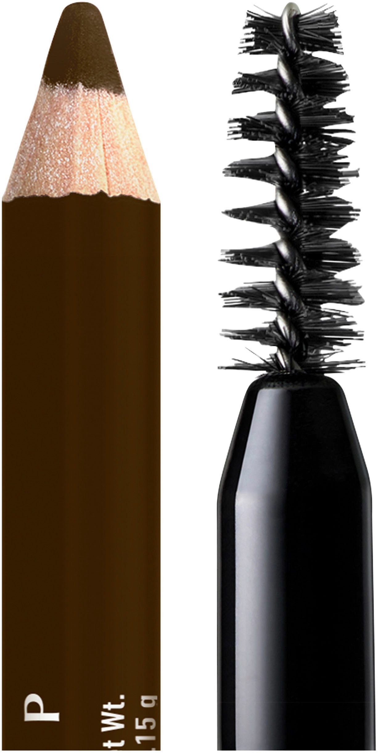 NYX Augenbrauenpflege Makeup Powder Louder Brow Pencil, mit Mikrofiber