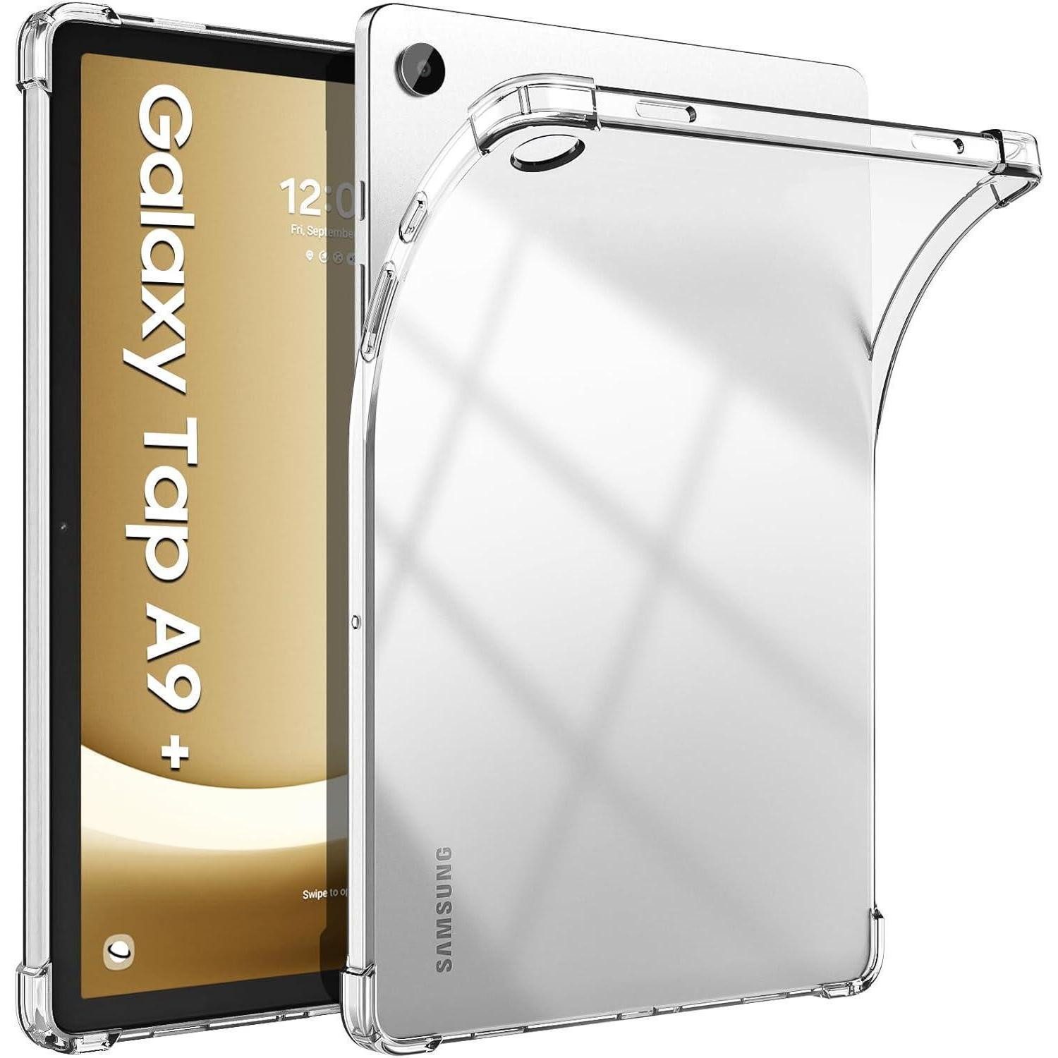 LuxusKollektion Tablet-Hülle Hülle Samsung Galaxy Tab A9 Plus 11 Zoll 2023 Transparent Ultra