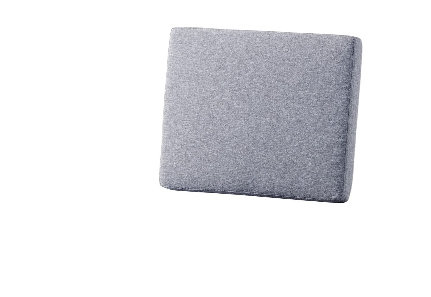 sieger Rückenkissen Lugo, in Hellgrau, Polypropylen, Polyester - 53,5x8x42cm (BxHxT)