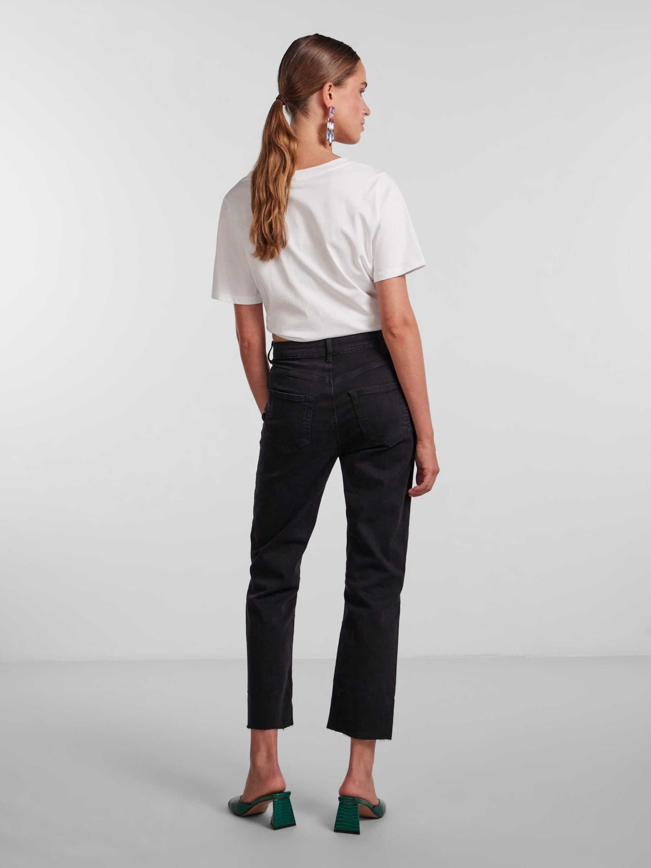 Delly Plain/ohne (1-tlg) FEMME 7/8-Jeans pieces Details SELECTED