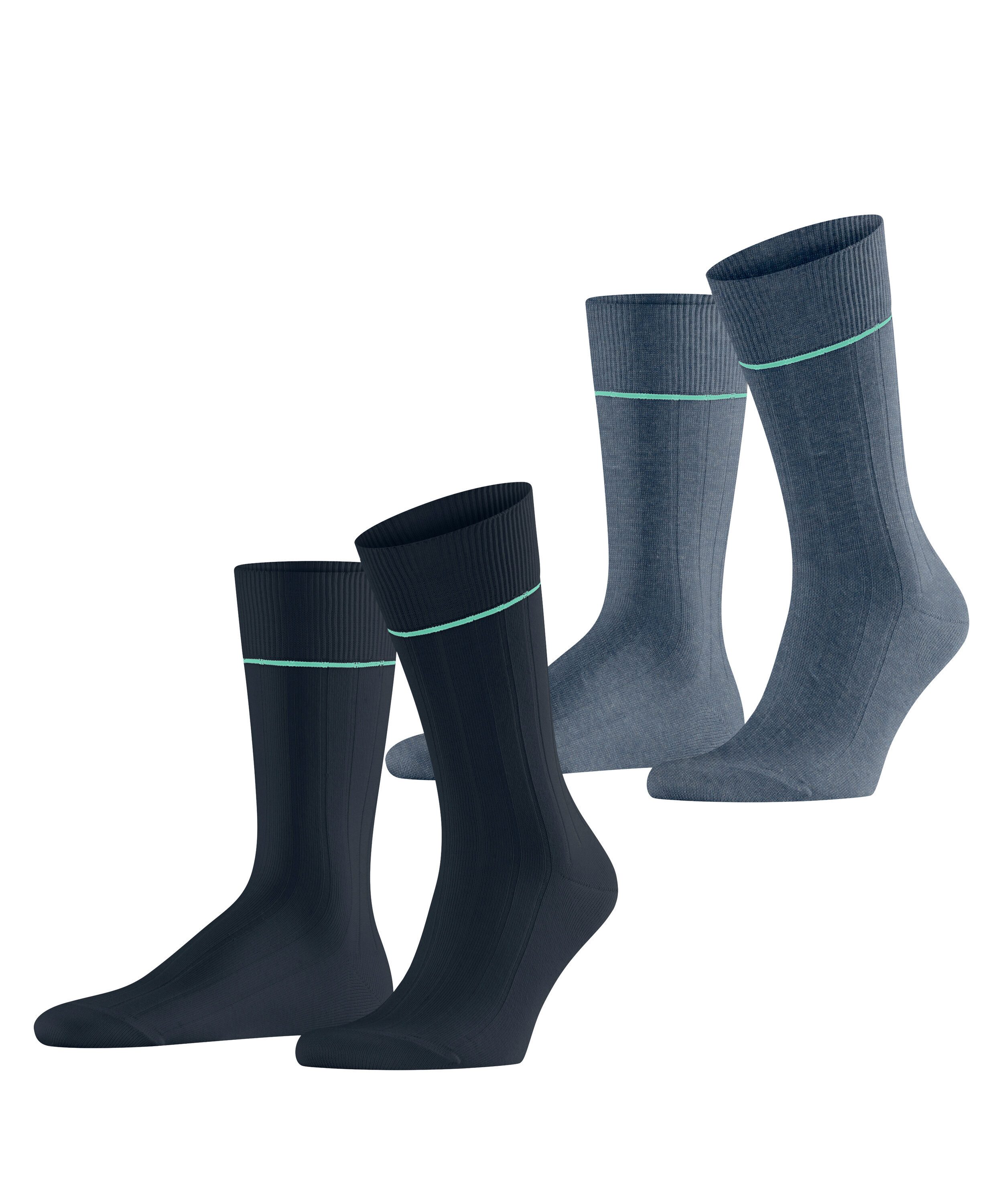 Socken Accent Rib 2-Pack Socken