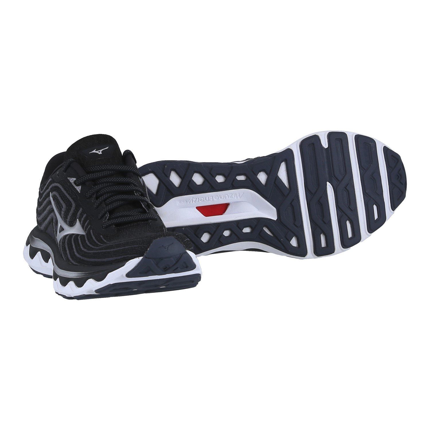 Mizuno Wave Horizon 6 (Stabilität) schwarz Damen Laufschuh