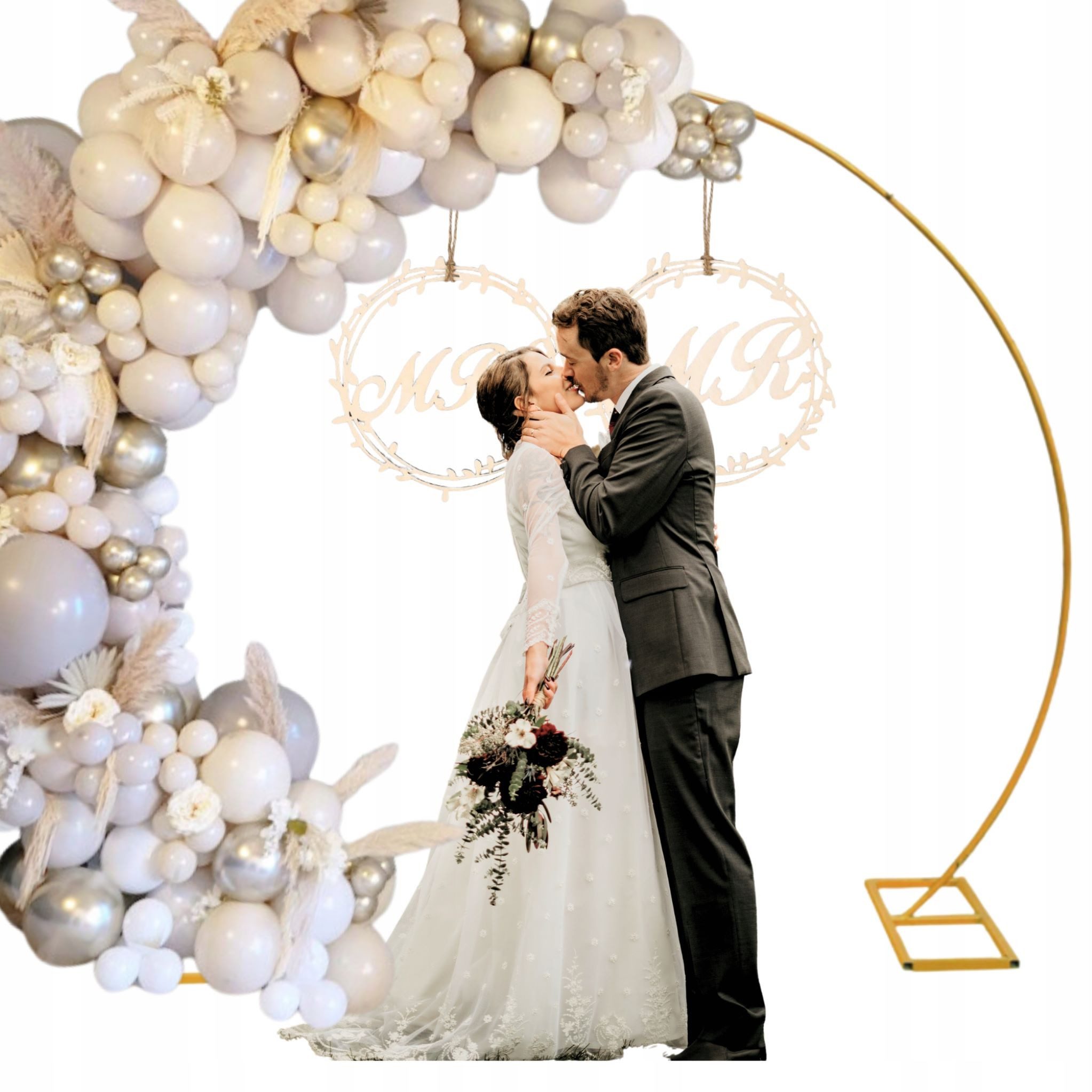 Festivalartikel Ständerprofil Ballonständer gold 2,5m - perfekt für Hochzei günstig online kaufen