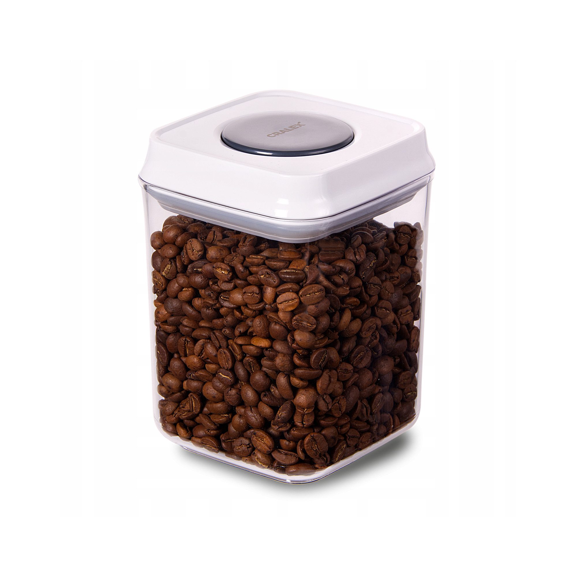CRALEX Vorratsdose CRALEX Nesta quadratische Lebensmittelbehälter,(900 ml /1,2 l / 1,7 l)