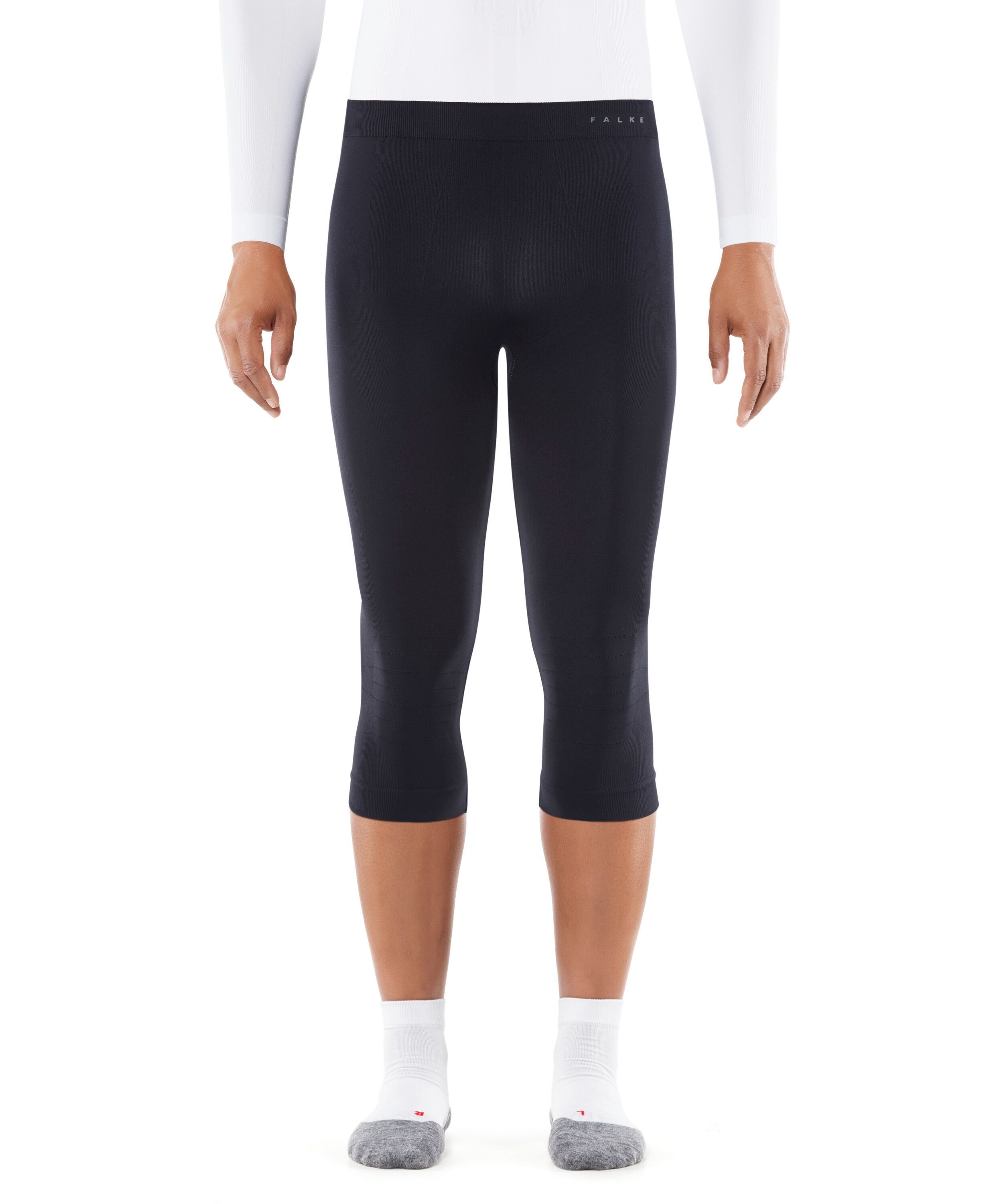 FALKE Thermounterhose FALKE 3/4 Tights Warm Herren (1-St., 1) für milde bis kalte Temperaturen