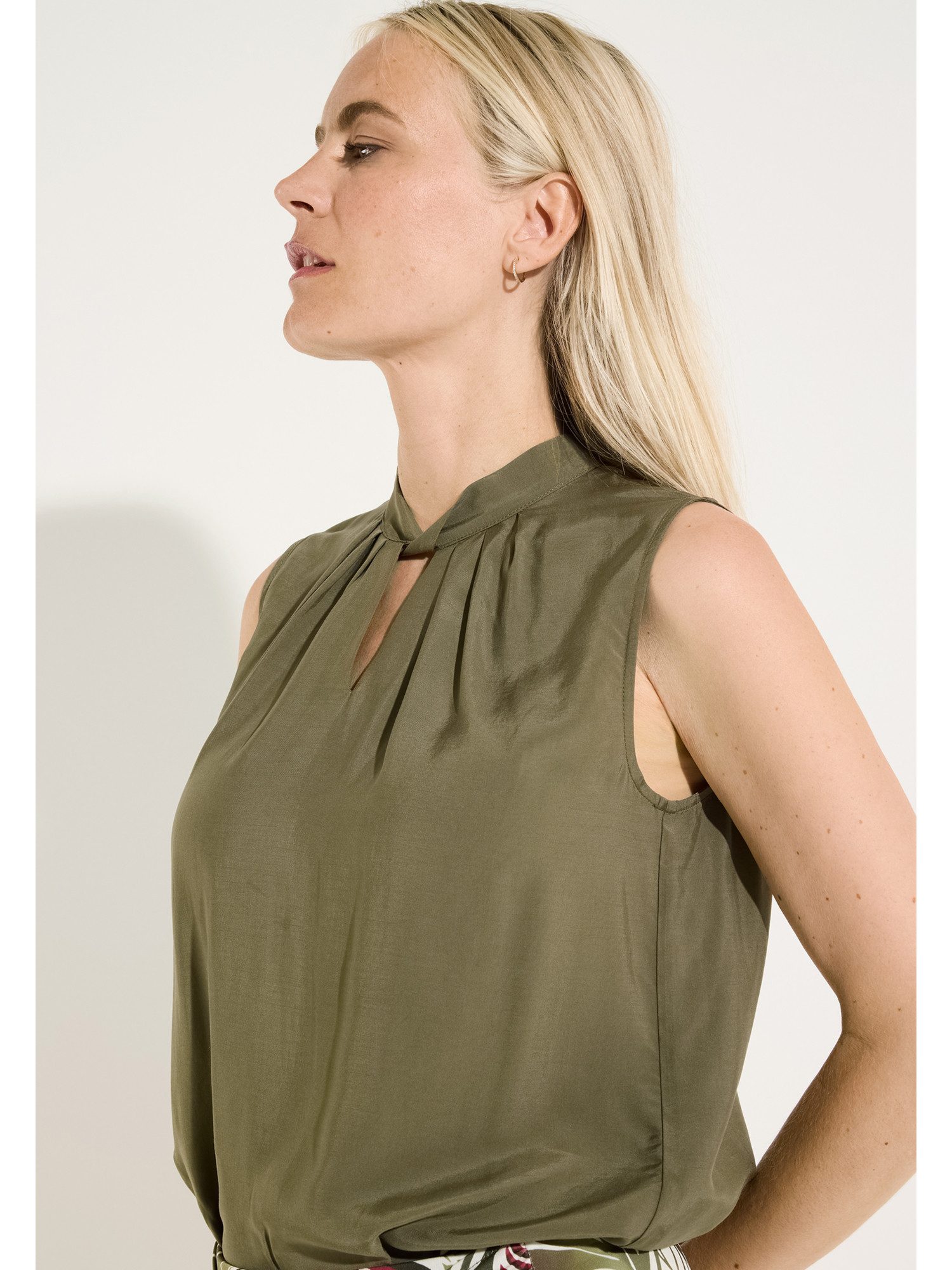 MORE&MORE Blusentop feminines, leichtes Blusentop