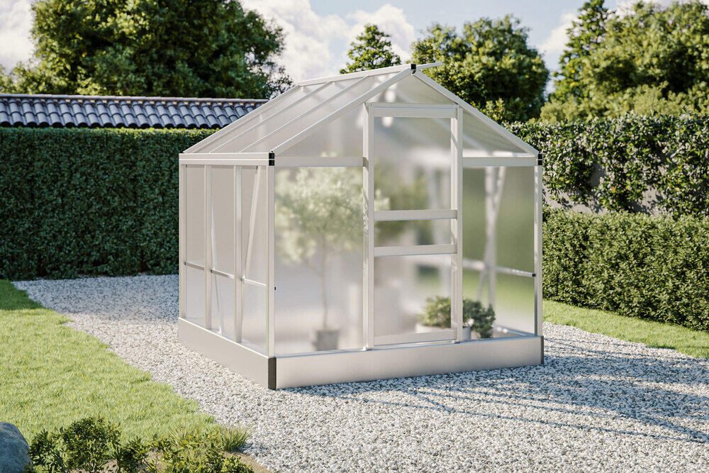 OUTFLEXX Gewächshaus silberfarben | Rabatt: 17%