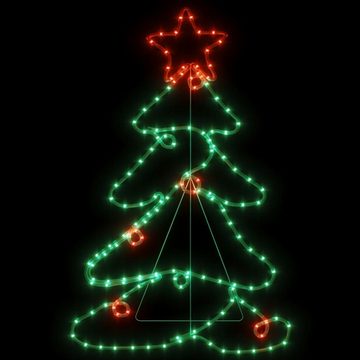 vidaXL Dekolicht Weihnachtsbeleuchtung Weihnachtsbaum 144 LEDs