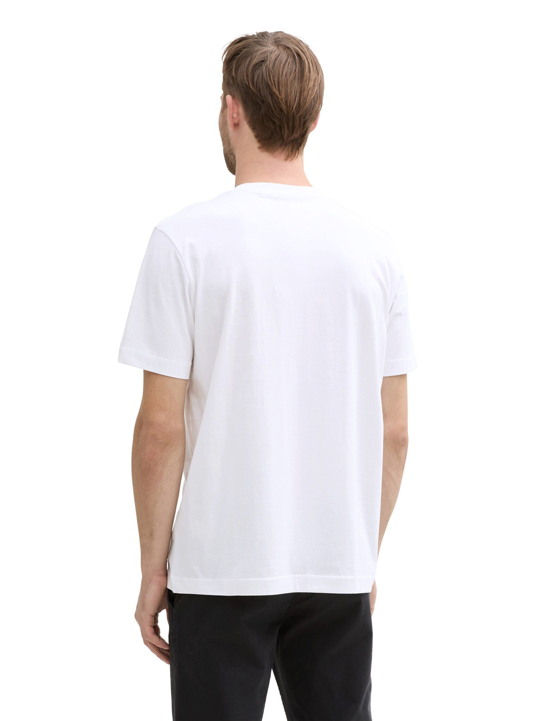 TOM TAILOR T-Shirt (1-tlg) Plain/ohne Details – Bild 2 von 4