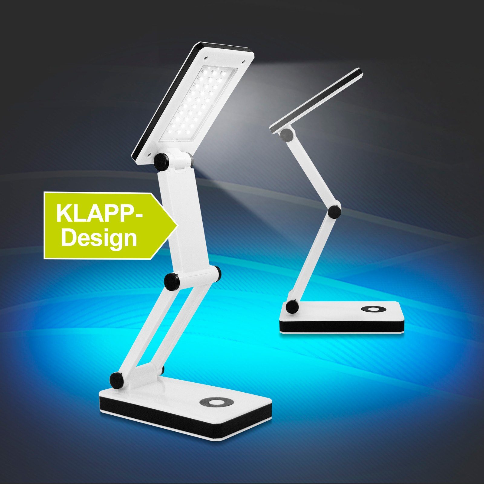 EAXUS LED Schreibtischlampe USB LED Tischleuchte günstig online kaufen