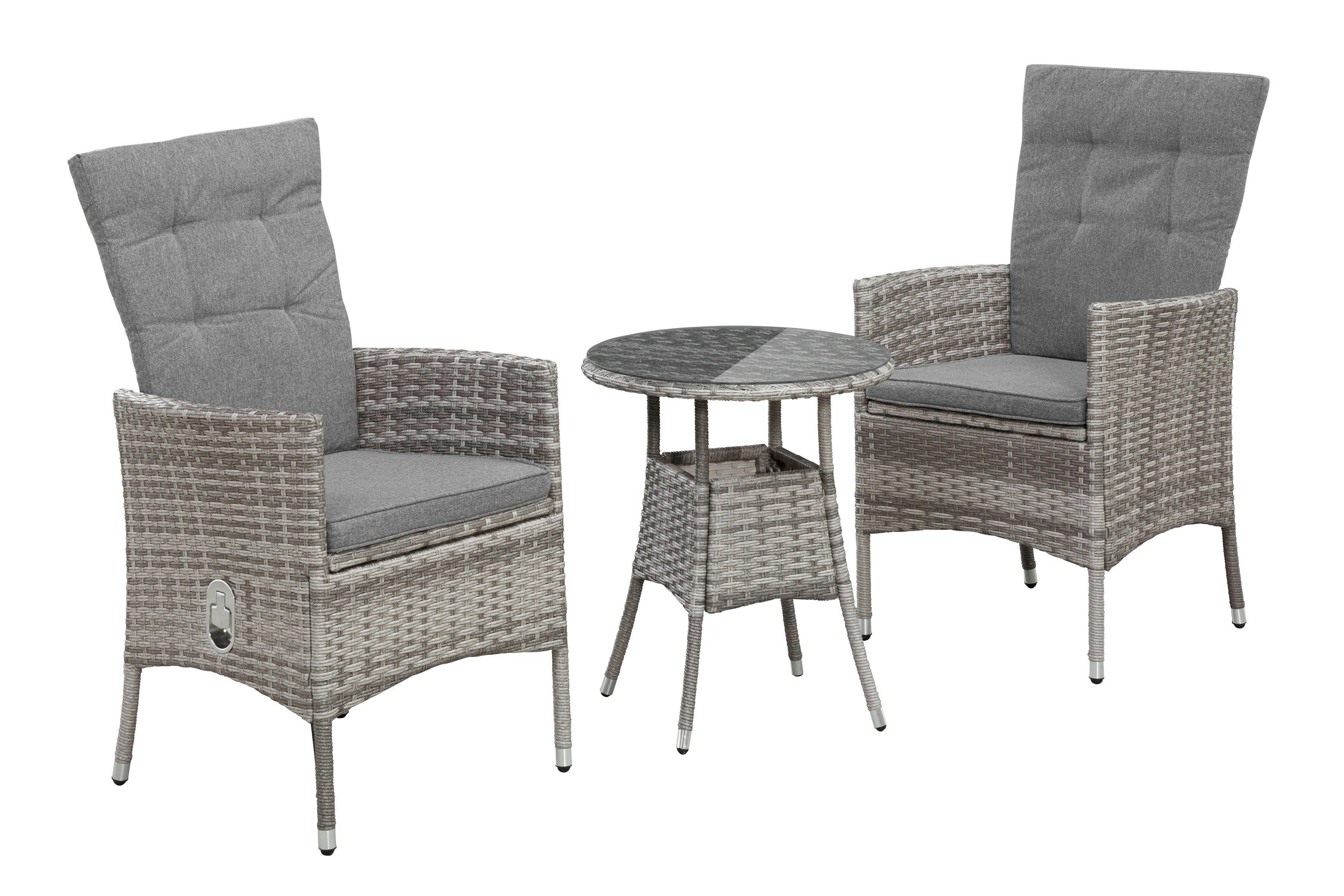 KONIFERA Garten-Essgruppe Balkonset "Belluno", (Set, 5-tlg., günstig online kaufen
