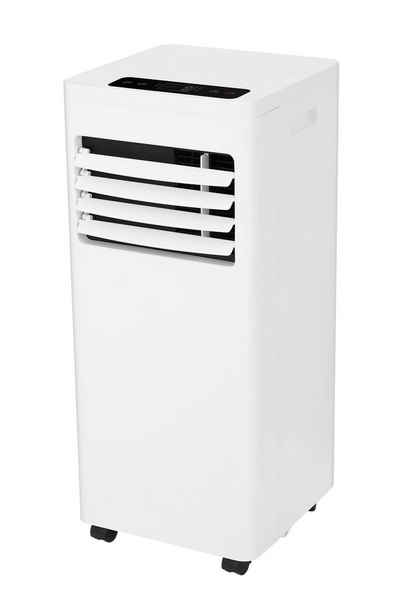 homeX 3-in-1-Klimagerät A-32-50-W, Mobile Klimaanlage + Ventilator, 7.000 BTU, mobiles Klimagerät