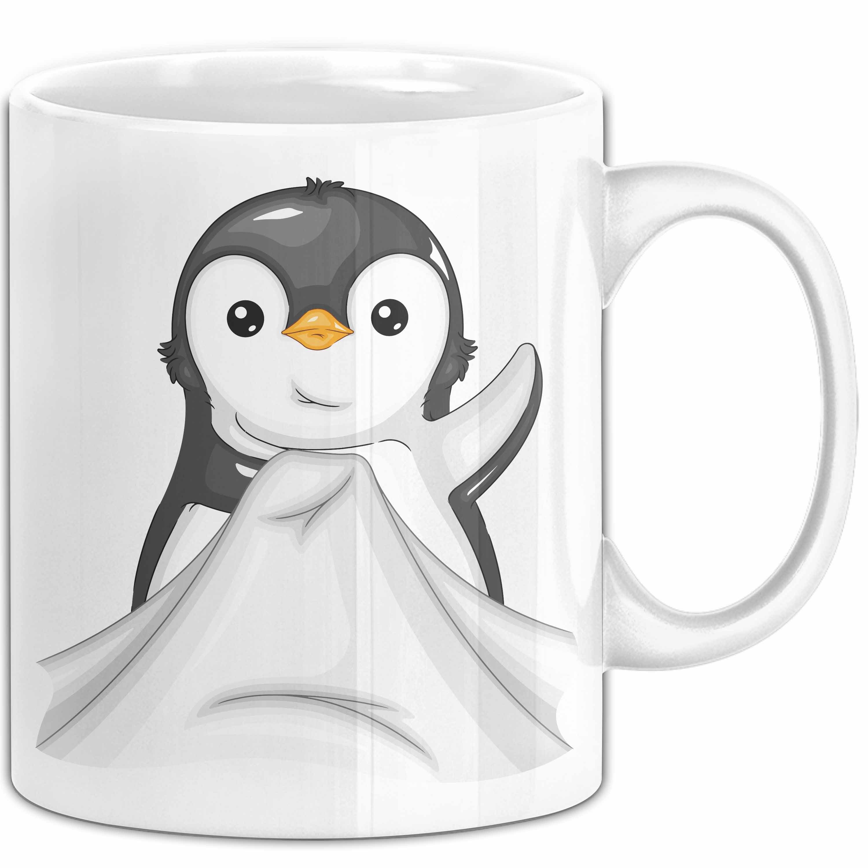 Tasse Lustige Tasse Geschenk Klein Pinguin Süßer Becher Spruch
