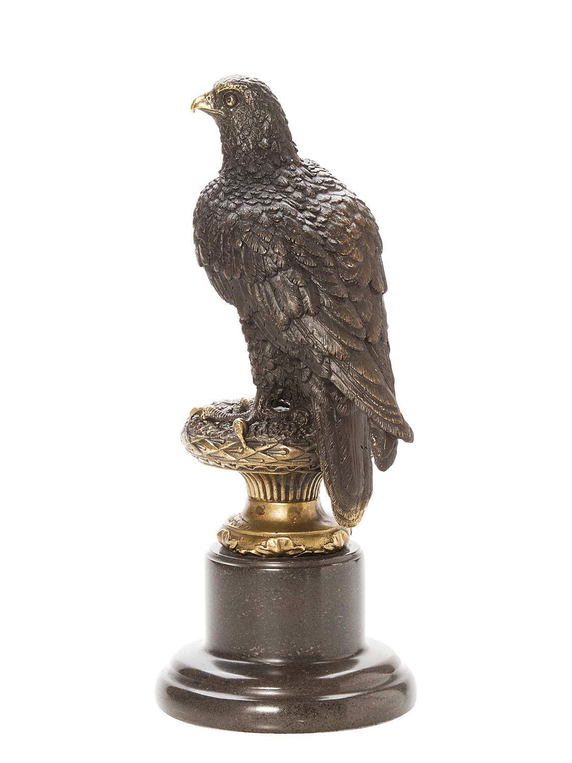 Figur nach Bronzeskulptur Skulptur Aubaho Archibald Thorburn Skulptur Adler Bronze 186