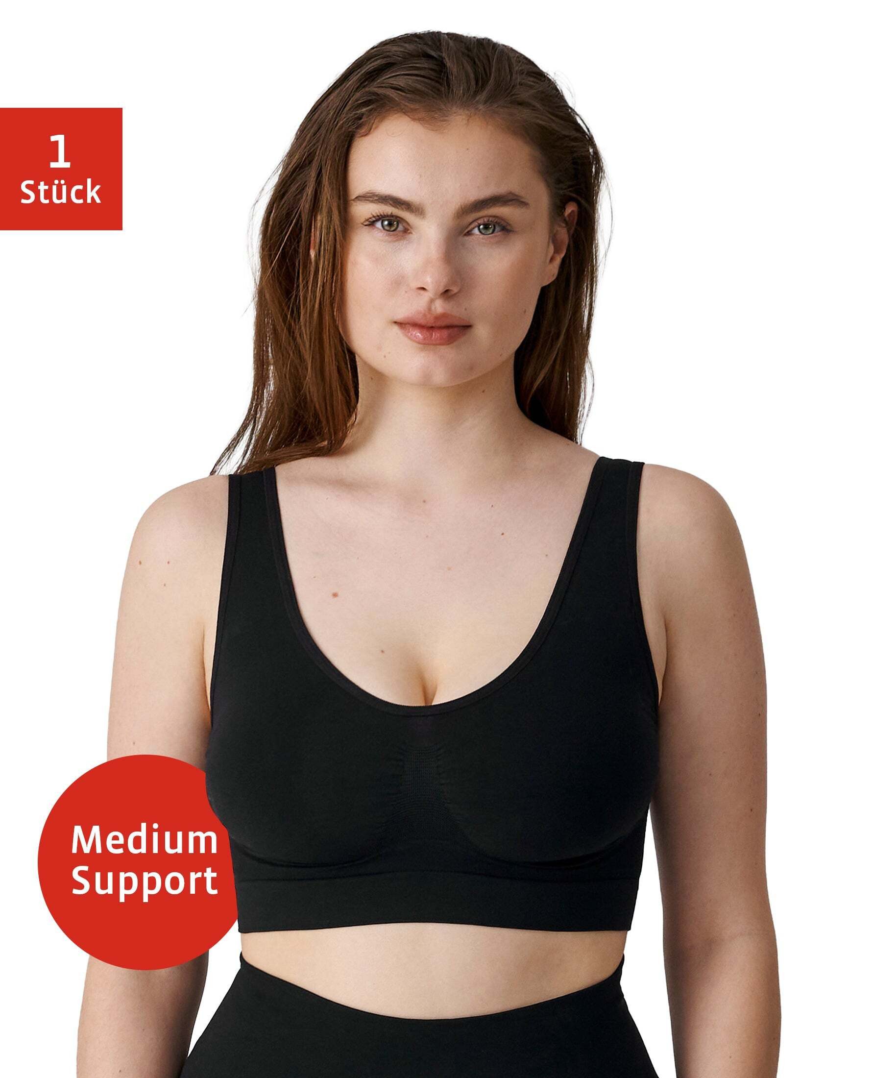 SNOCKS Bustier Bügelloser Shaping BH (1-tlg) Medium Compression, figurformend