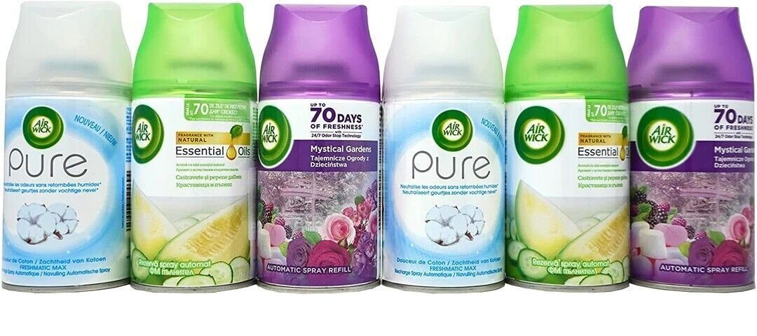 Raumduft Freshmatic Lufterfrischer Nachfüller Duft Sprühdose Raumspray