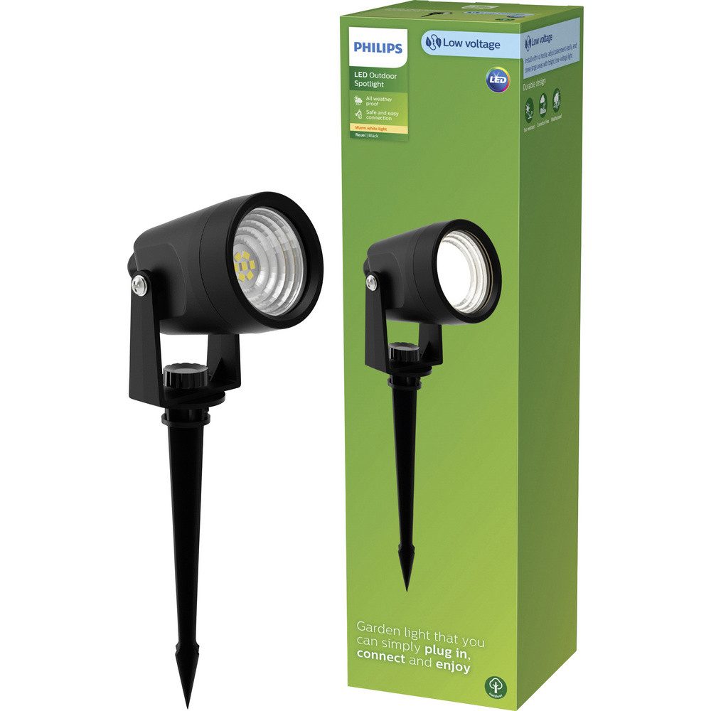 Gartenleuchte Philips LED 929004659201 Reuel LED-Außenstandleuchte LED 1.5 W Sch