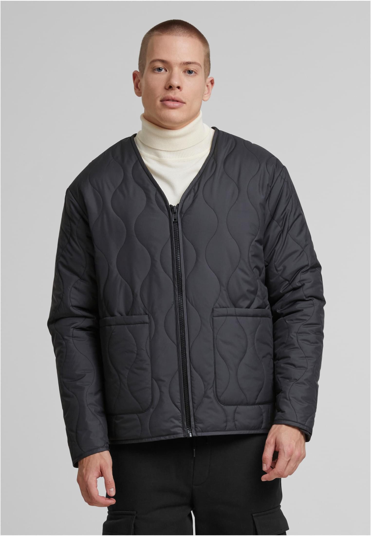 URBAN CLASSICS Outdoorjacke Padded Quilting Jacket Herren Jacke
