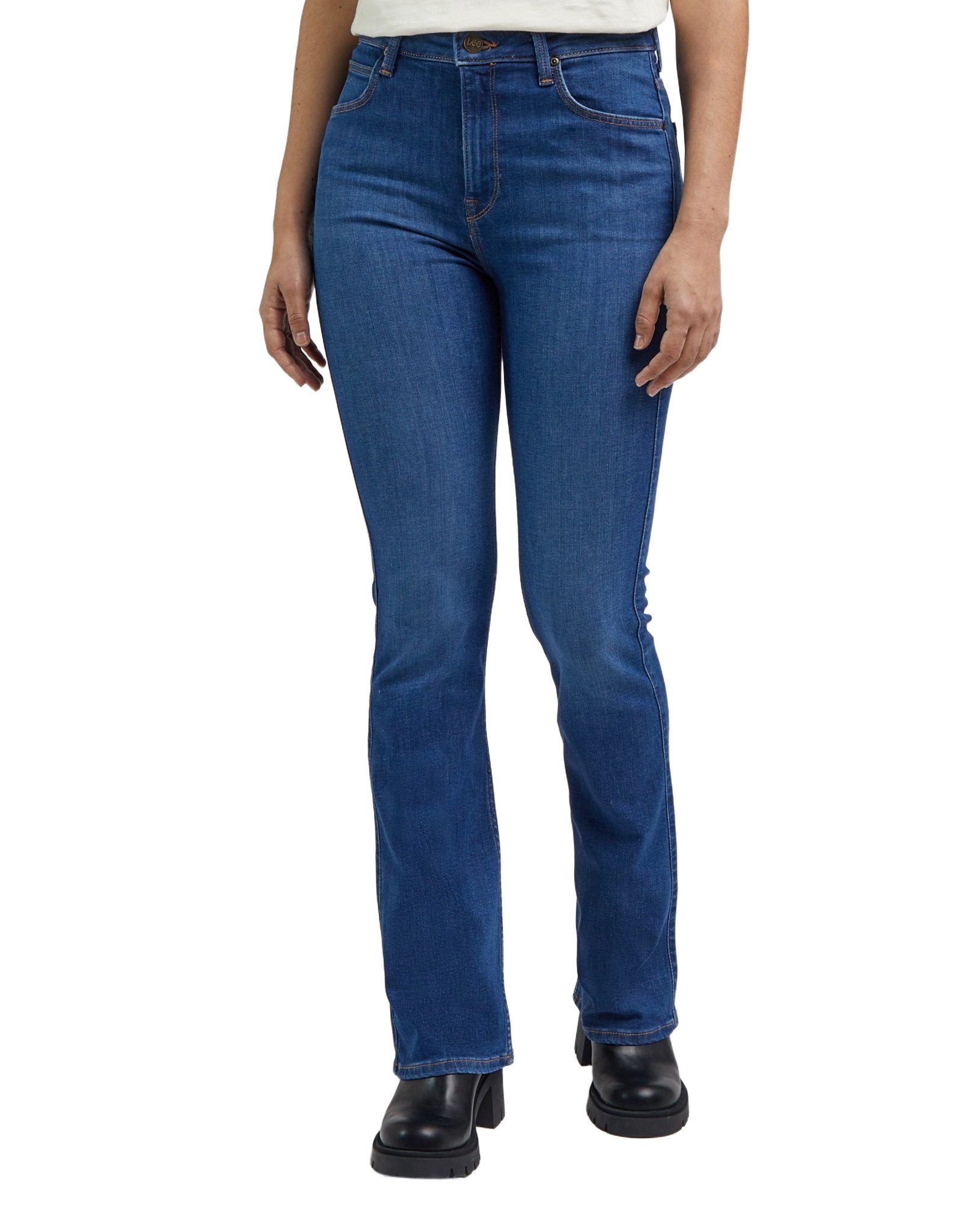 Lee® Stretch-Jeans LEE BREESE BOOT azure wave 112341971 - RECYCLED