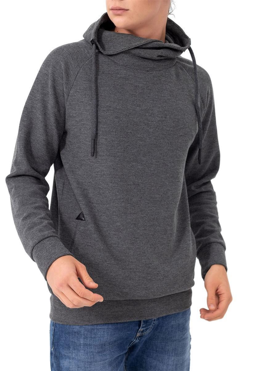 RedBridge Sweatshirt Red Bridge Herren Pullover mit hohen Schalkragen