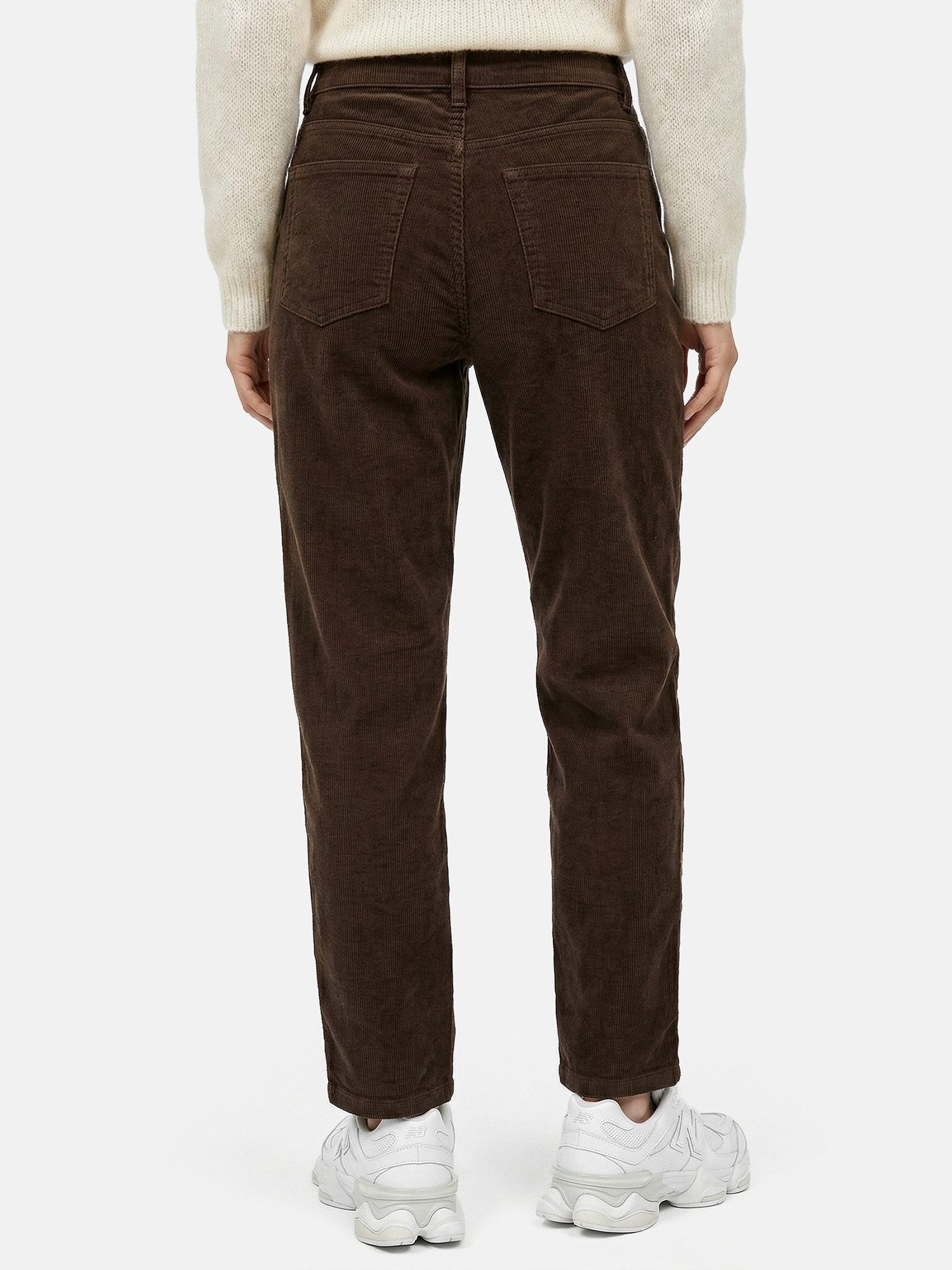 Tazzio Stoffhose F142 Cordhose mit Bundfalten, Wide Leg, hoher Bund – Bild 3 von 5