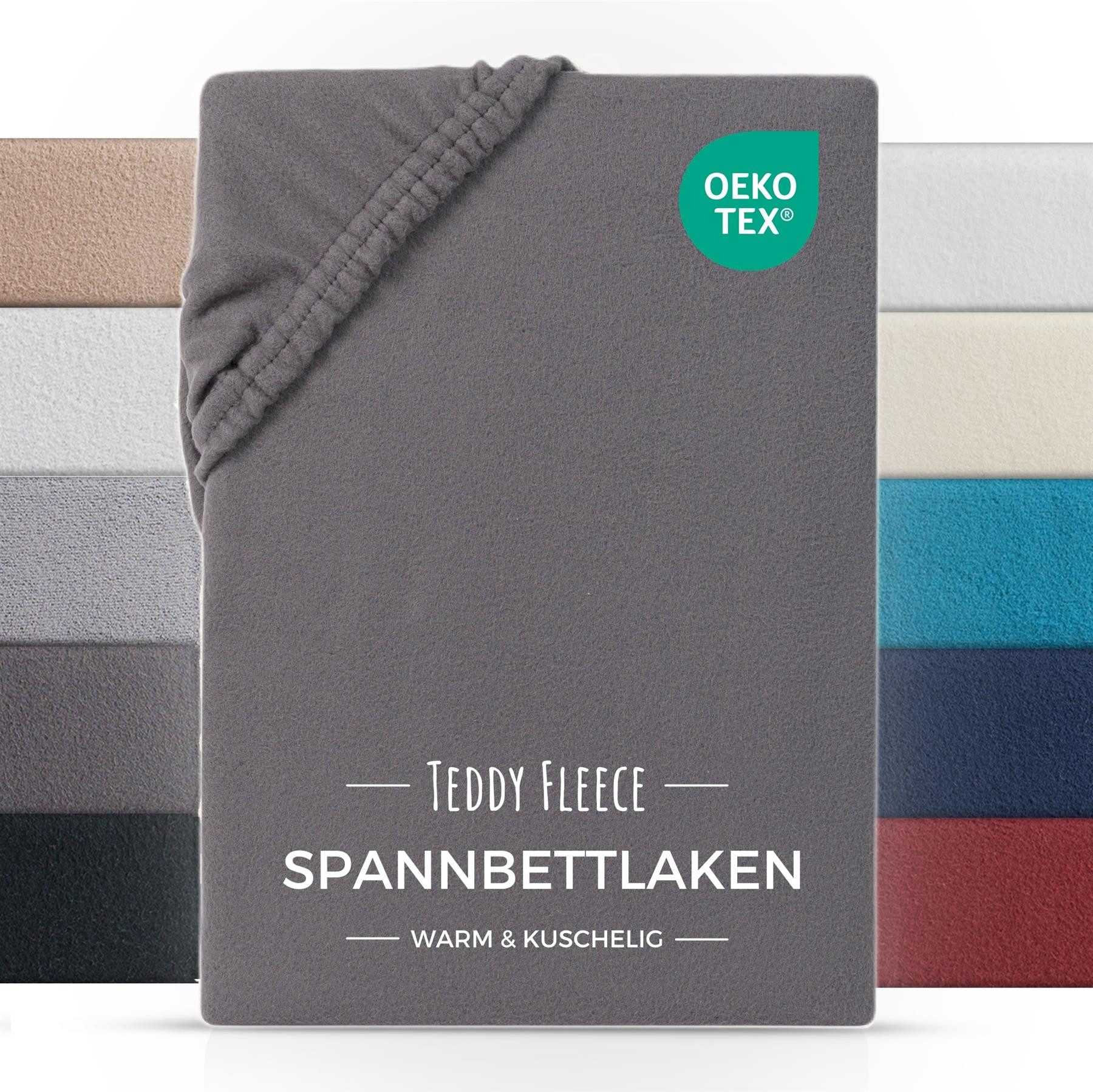 Carpe Sonno Spannbettlaken Teddy Fleece Winter Bettlaken 90x200 100x200 140 günstig online kaufen