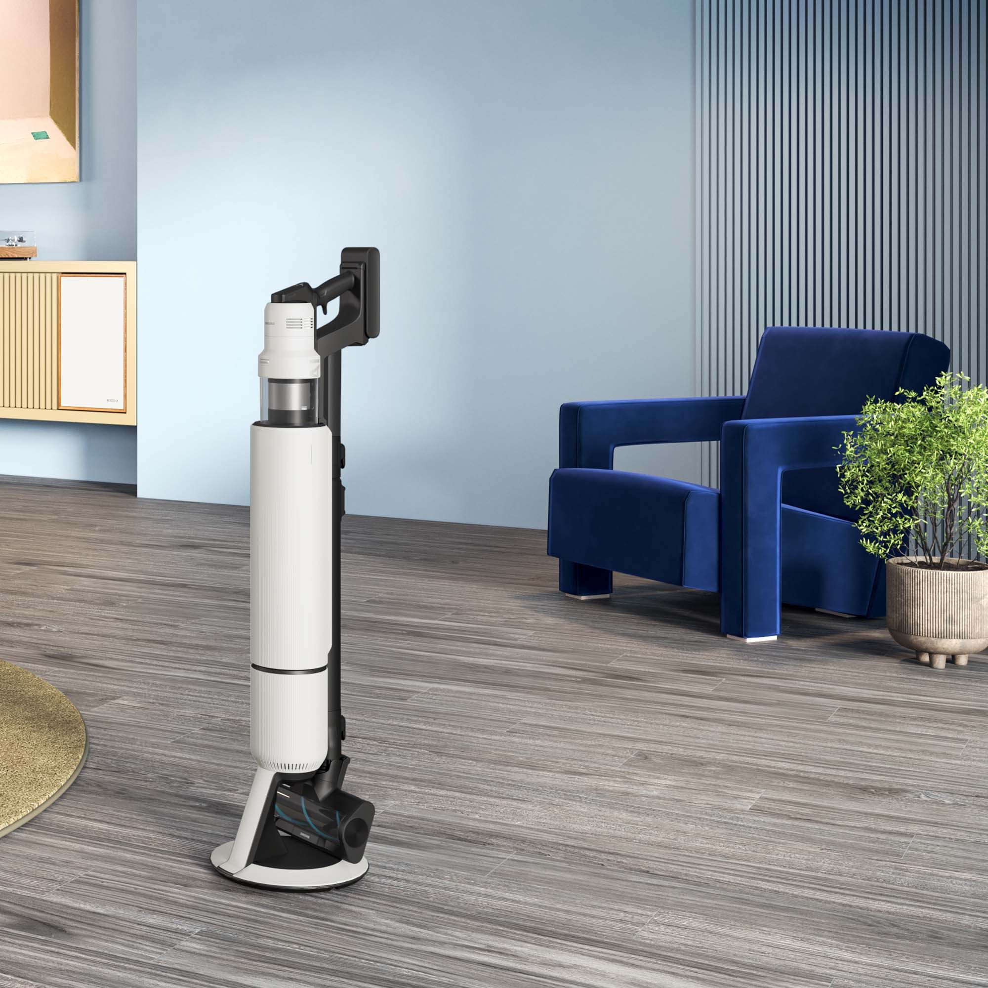 Samsung Akku-Handstaubsauger BESPOKE AI Jet Akku+ Wet & Clean, VS80F28EGS/WD, 770 W, beutellos