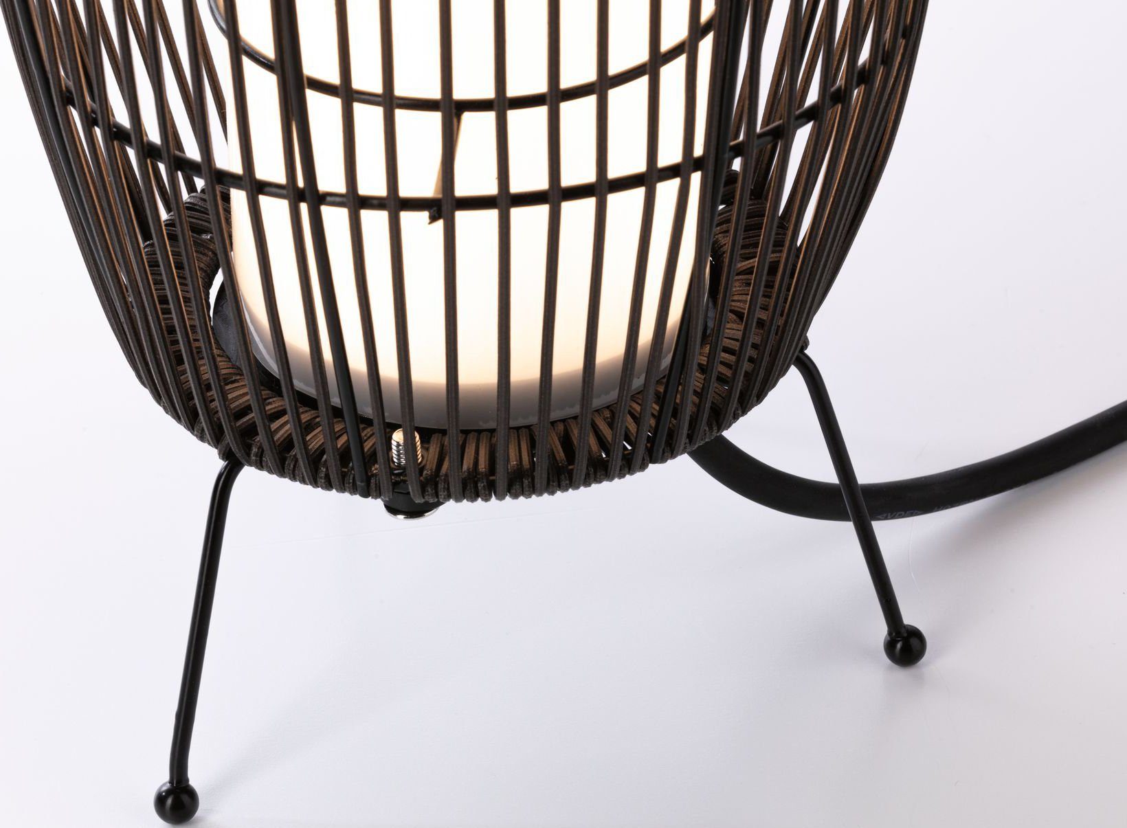 Paulmann LED Gartenleuchte Plug&Shine, LED fest integriert, Warmweiß, LED-Modul, 3000K 24V IP44