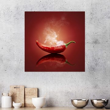 Posterlounge Wandfolie Johan Swanepoel, Red Hot Chili Stillleben, Küche Illustration