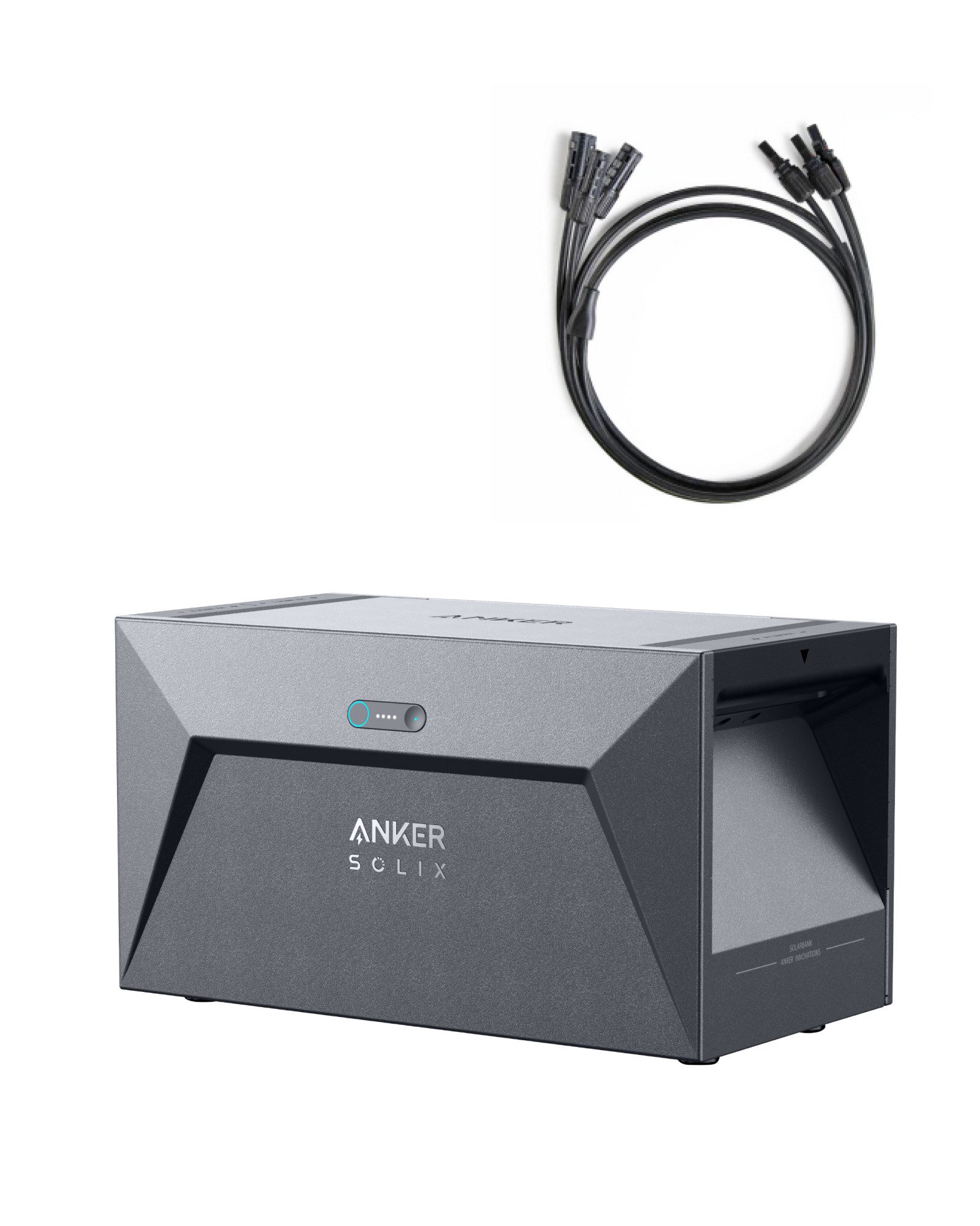 Anker Solaranlage Anker SOLIX Solarbank E1600, Solarspeicher für Balkonkraftwerk, (mit integr. 0W Schalter), Kompatibel mit 99% Всеr Балконные электростанции, Installation in 5 Min